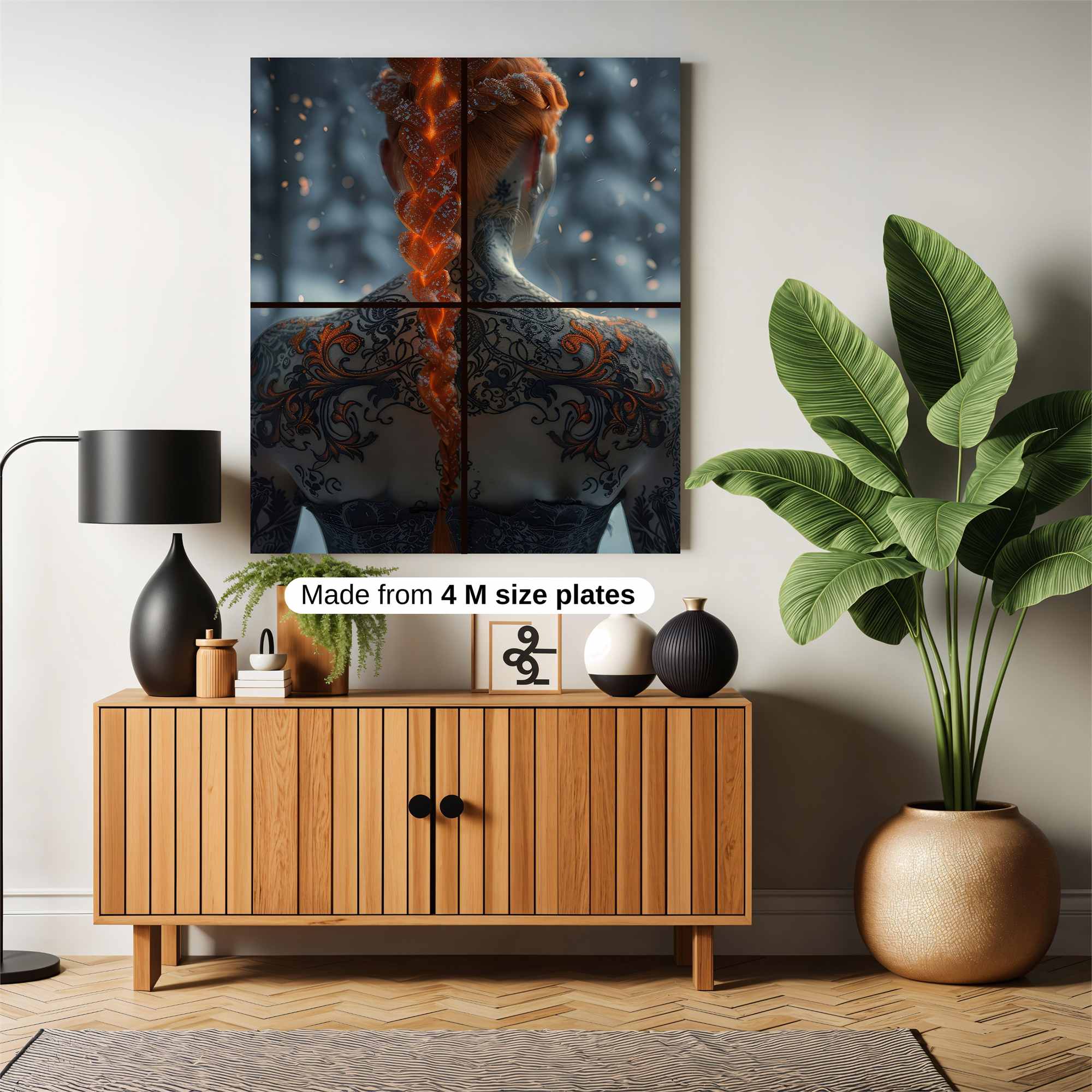 Flame Enchantress Safe Wall Magnetic / M