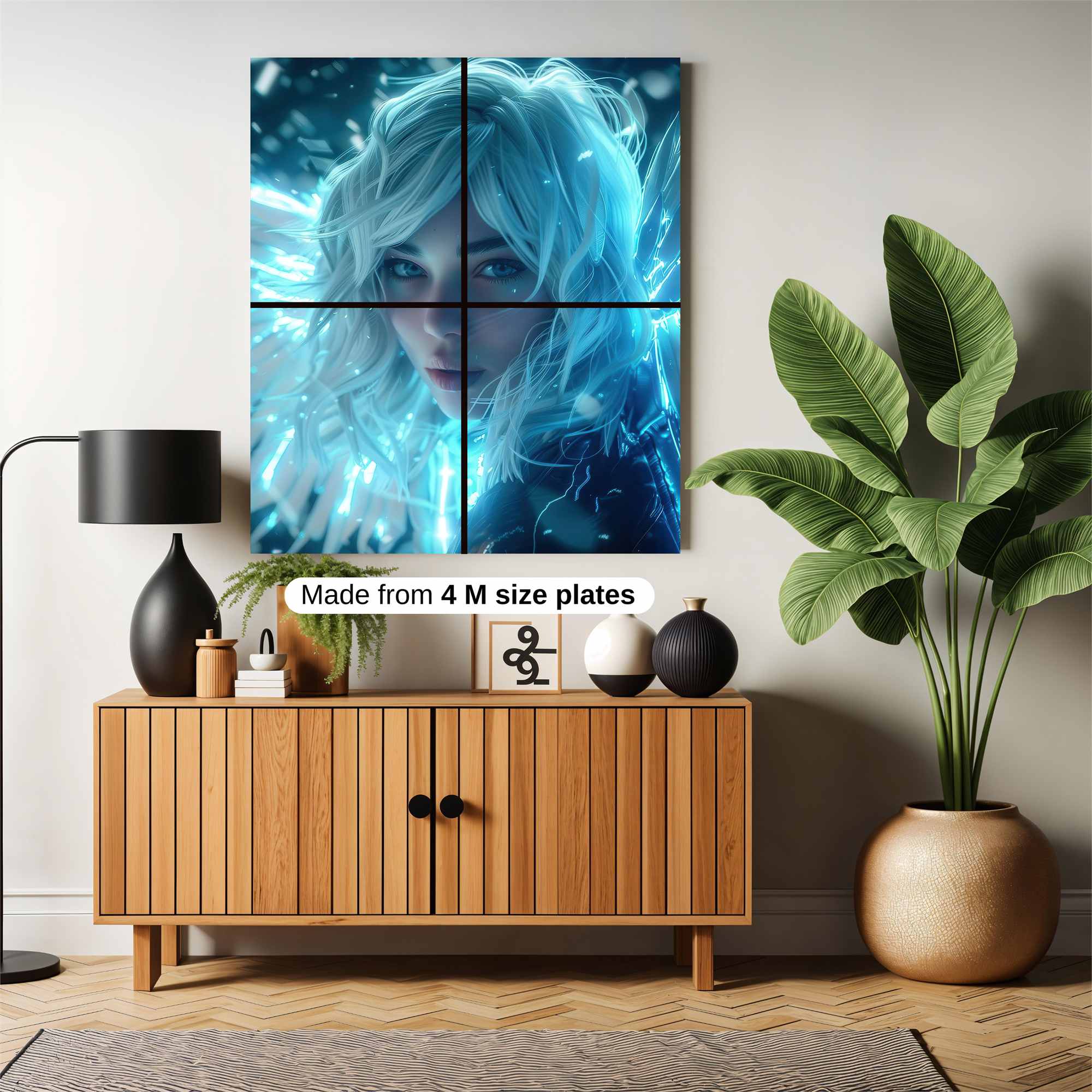 Luminous Serenity Safe Wall Magnetic / M