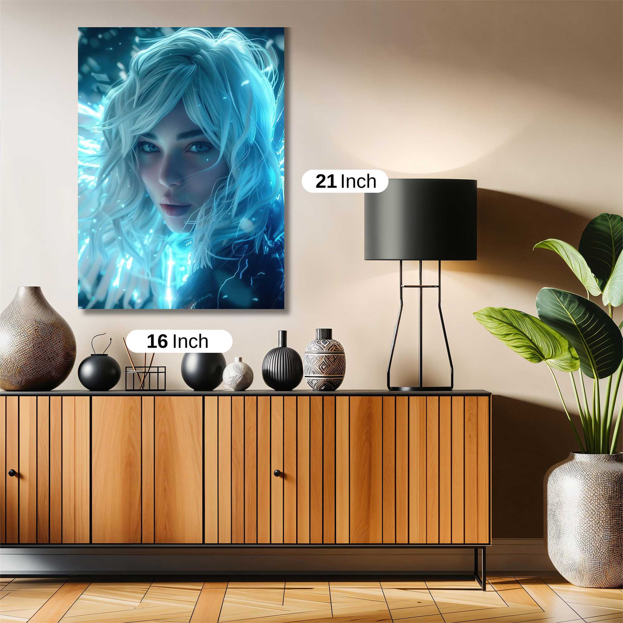 Luminous Serenity Safe Wall Magnetic / M