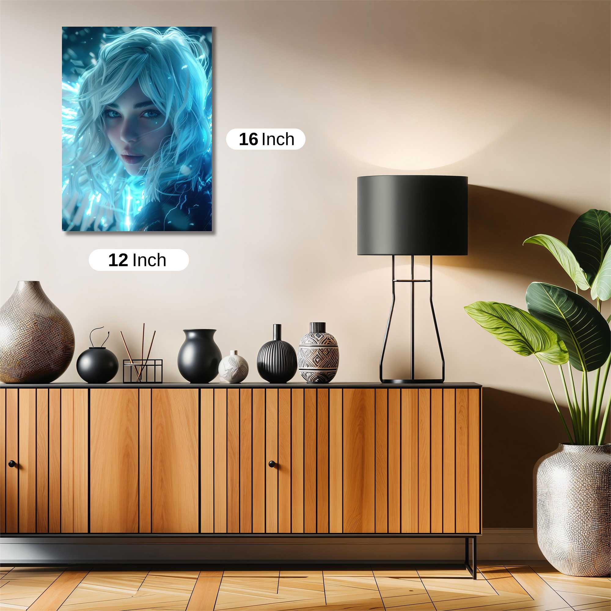 Luminous Serenity Safe Wall Magnetic / M