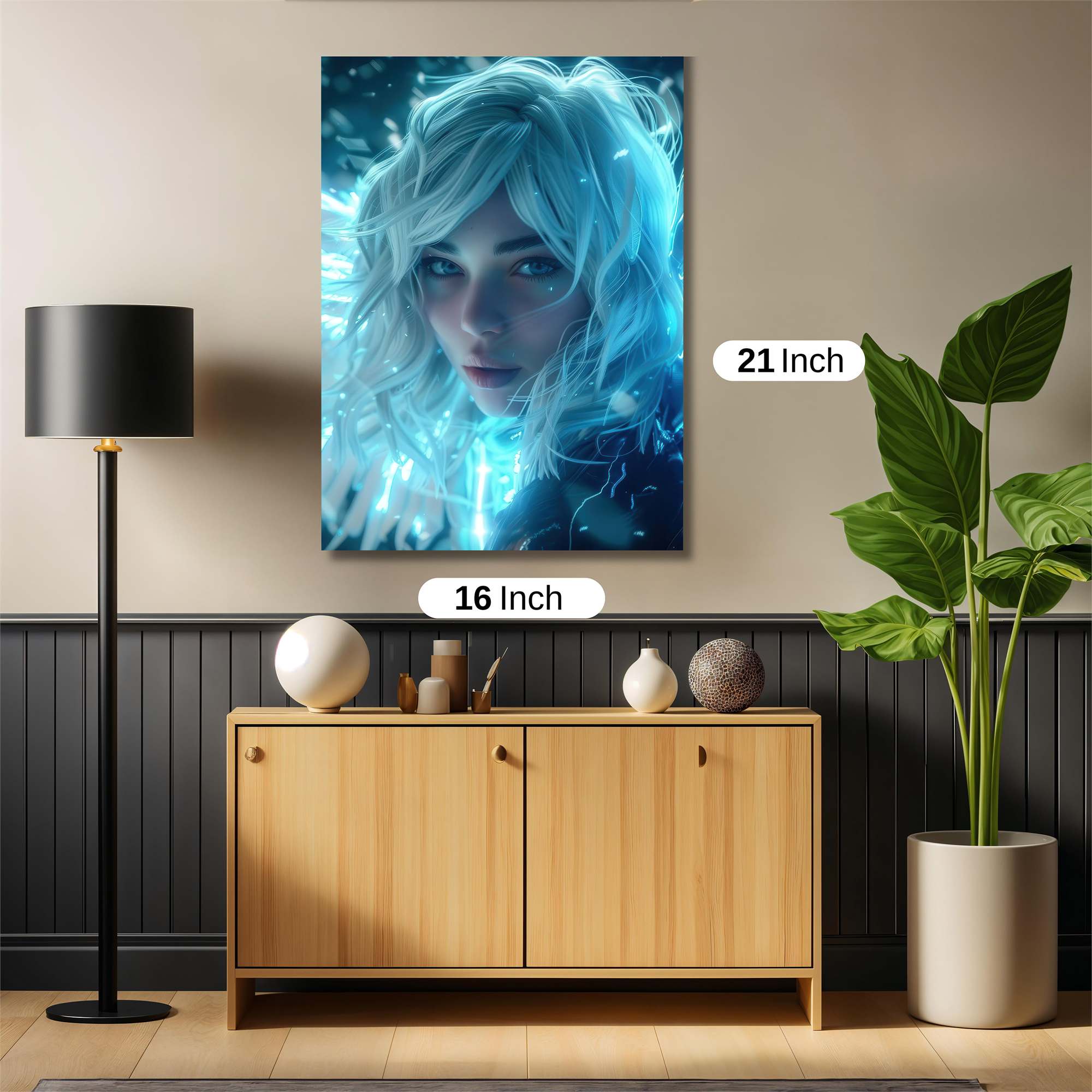 Luminous Serenity Safe Wall Magnetic / M