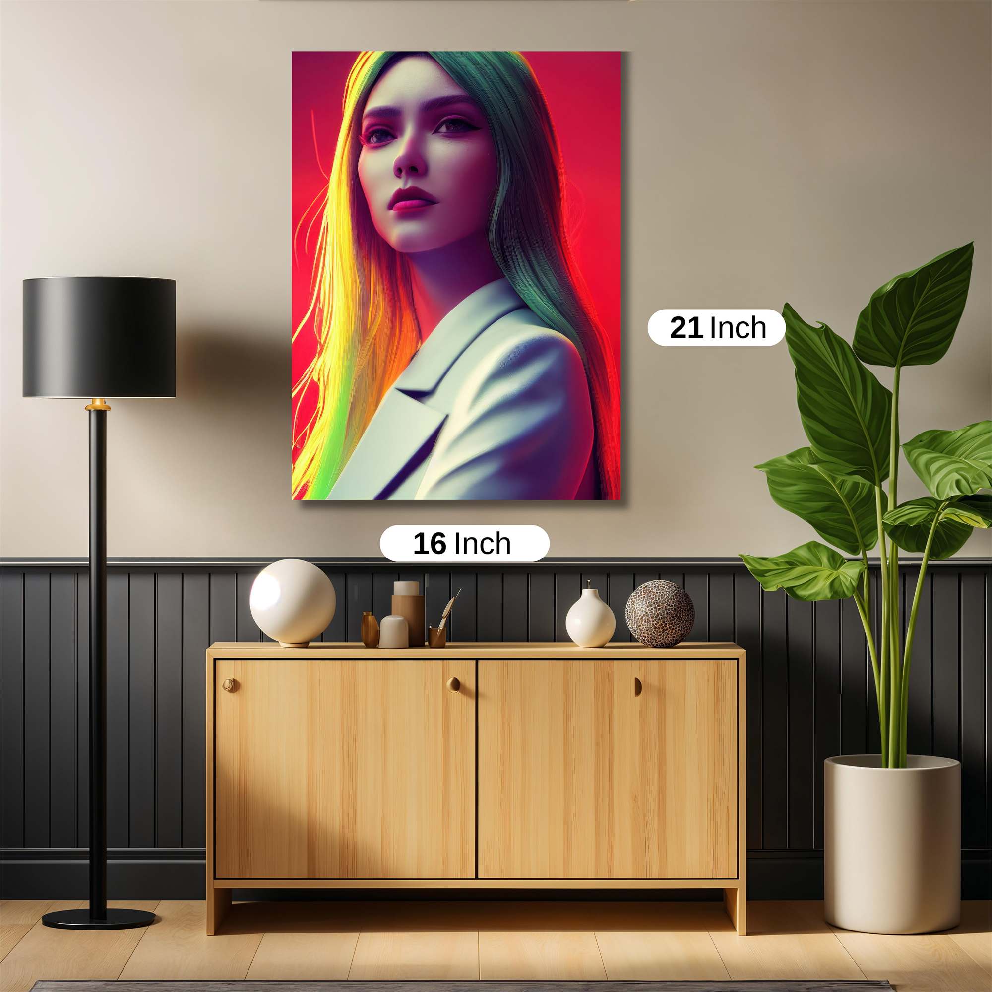 Neon Enigma Safe Wall Magnetic / M