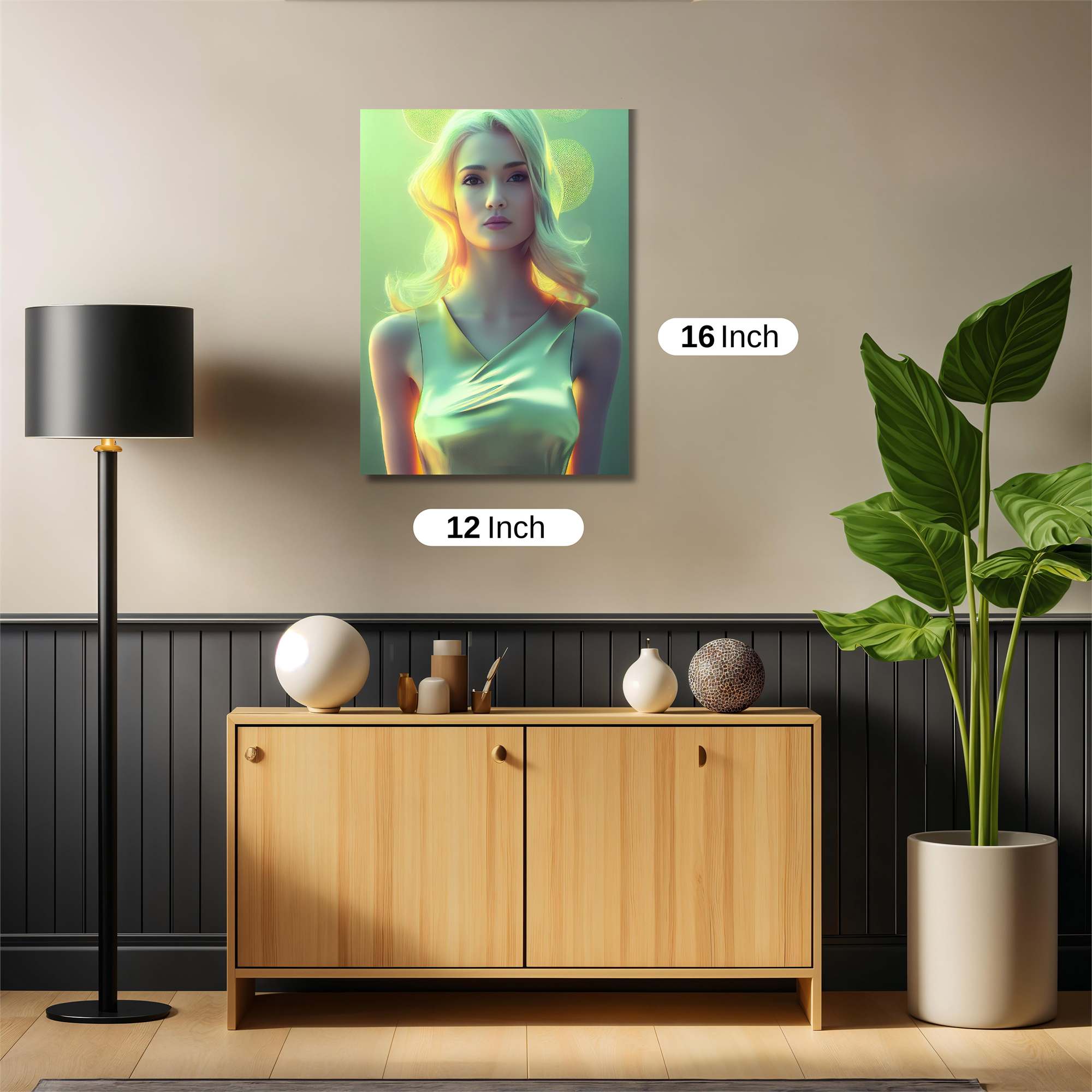 Luminous Serenity Safe Wall Magnetic / M