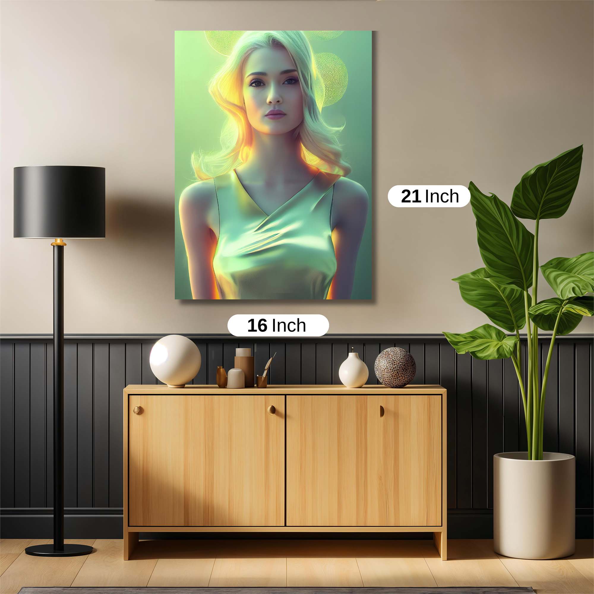 Luminous Serenity Safe Wall Magnetic / M