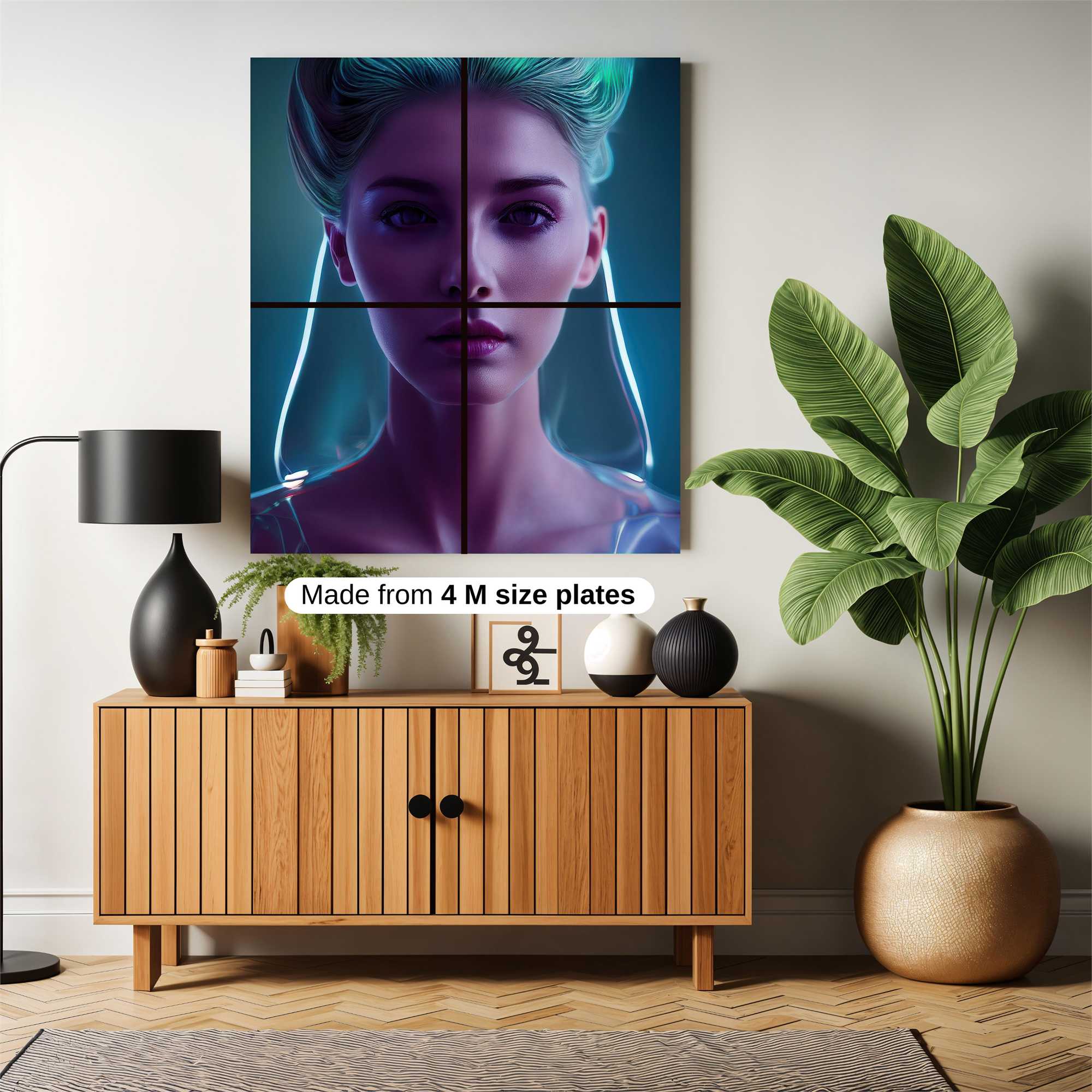 Neon Enigma Safe Wall Magnetic / M