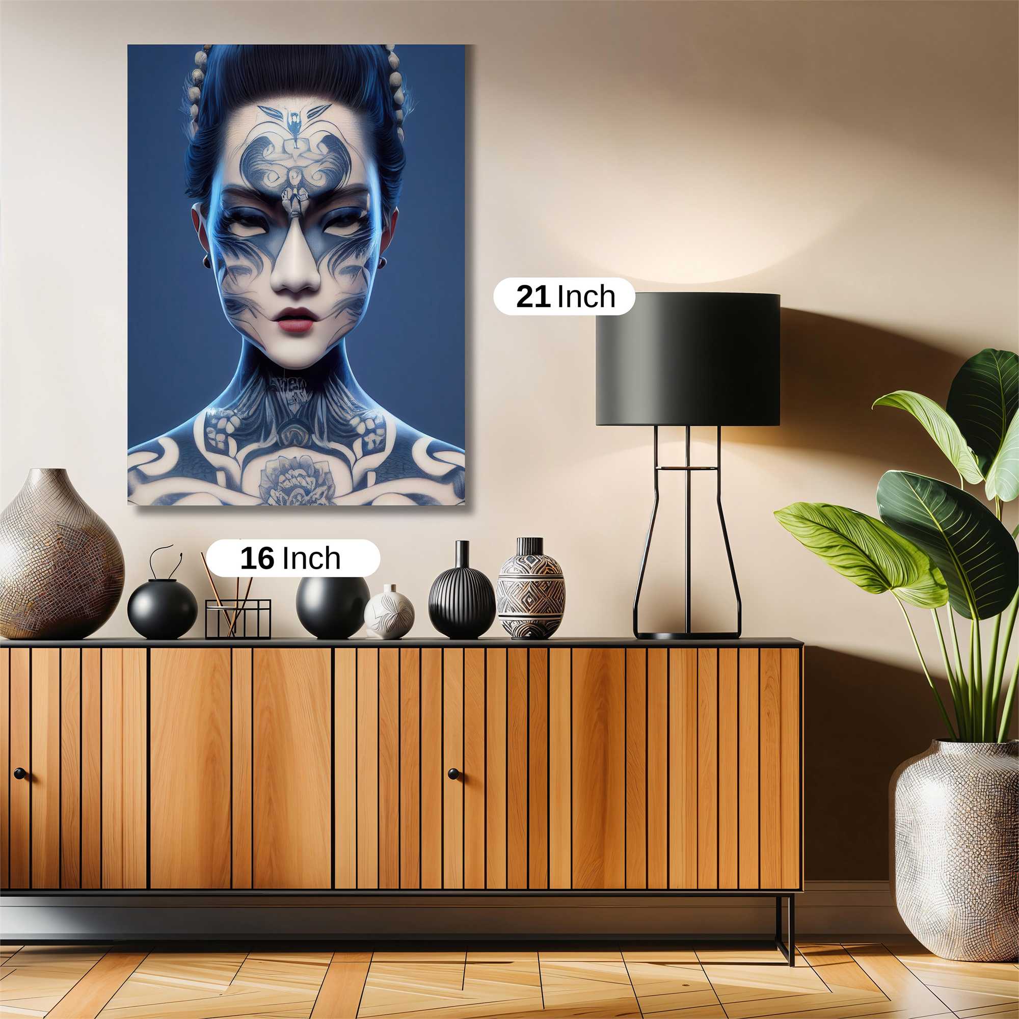 Geisha Enigma Safe Wall Magnetic / M