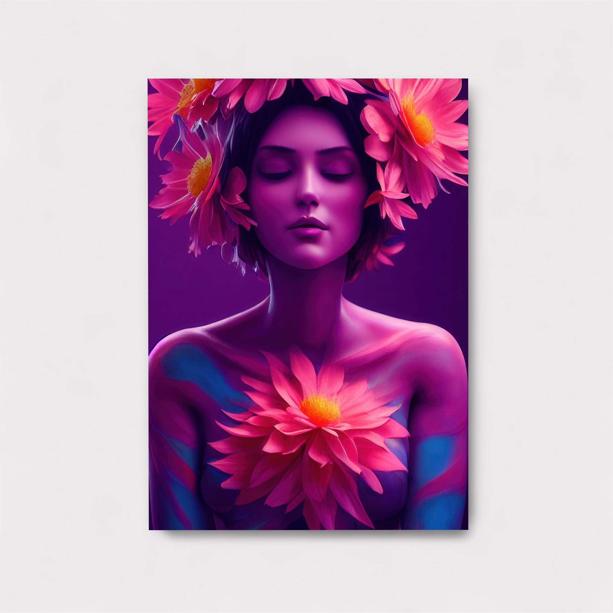 Floral Serenity Safe Wall Magnetic / M