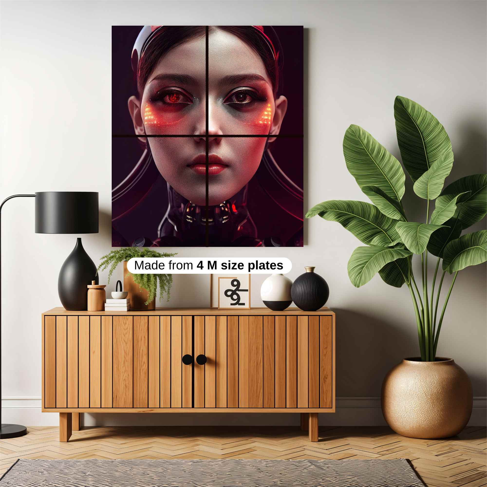 Cyber Enigma Safe Wall Magnetic / M