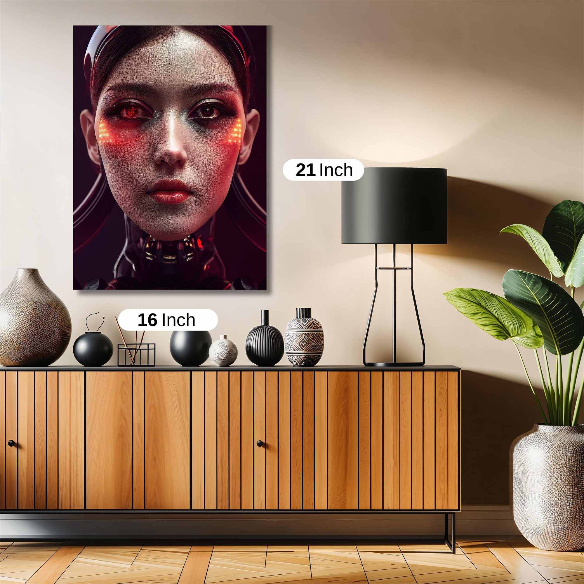 Cyber Enigma Safe Wall Magnetic / M