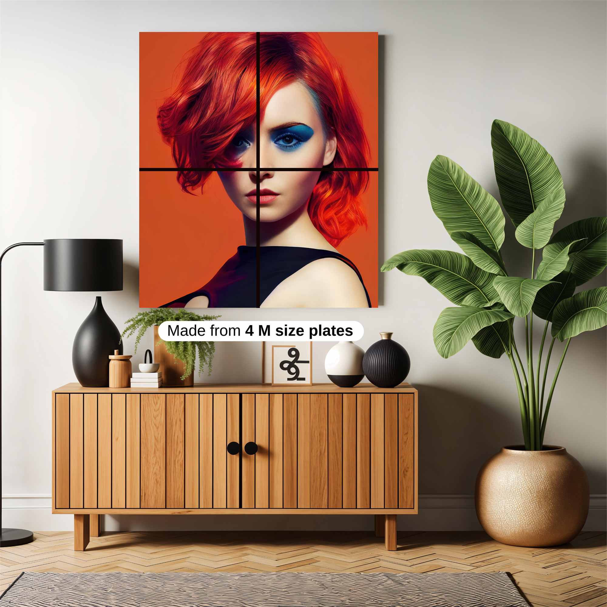 Fiery Whimsy Safe Wall Magnetic / M