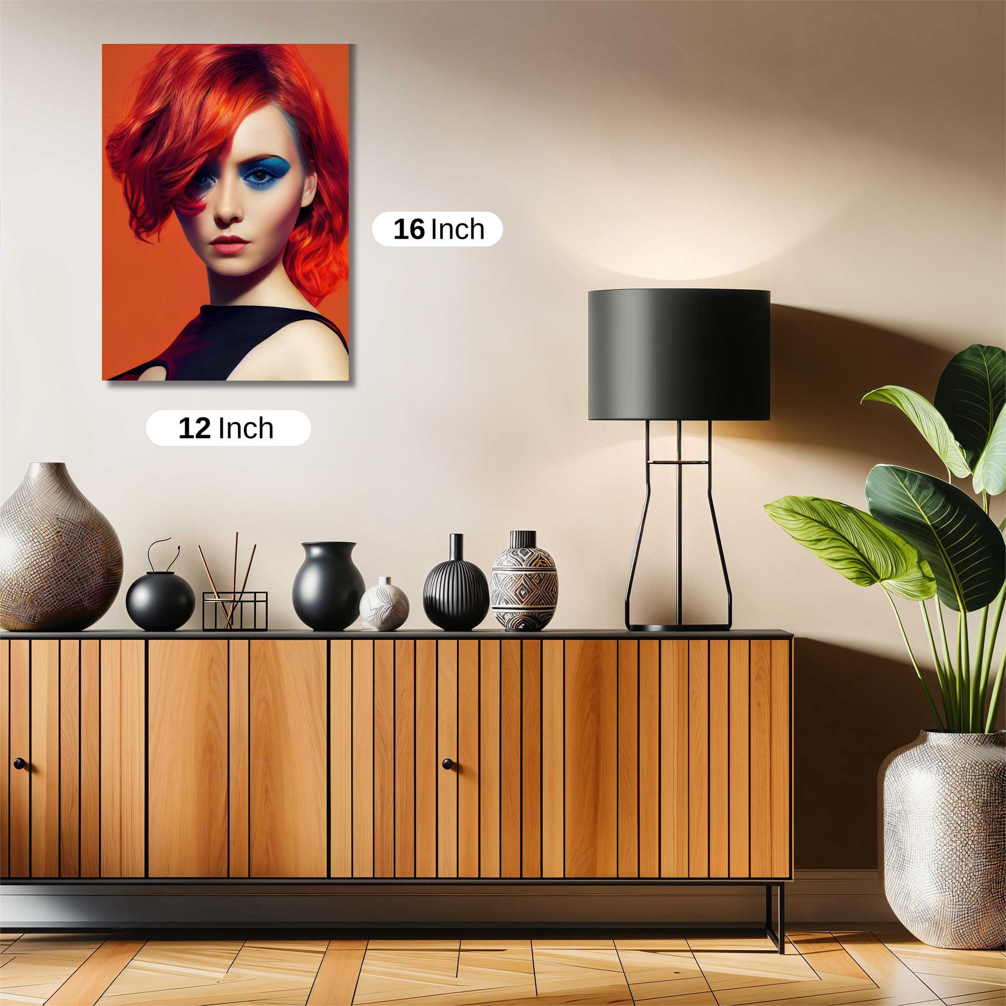 Fiery Whimsy Safe Wall Magnetic / M