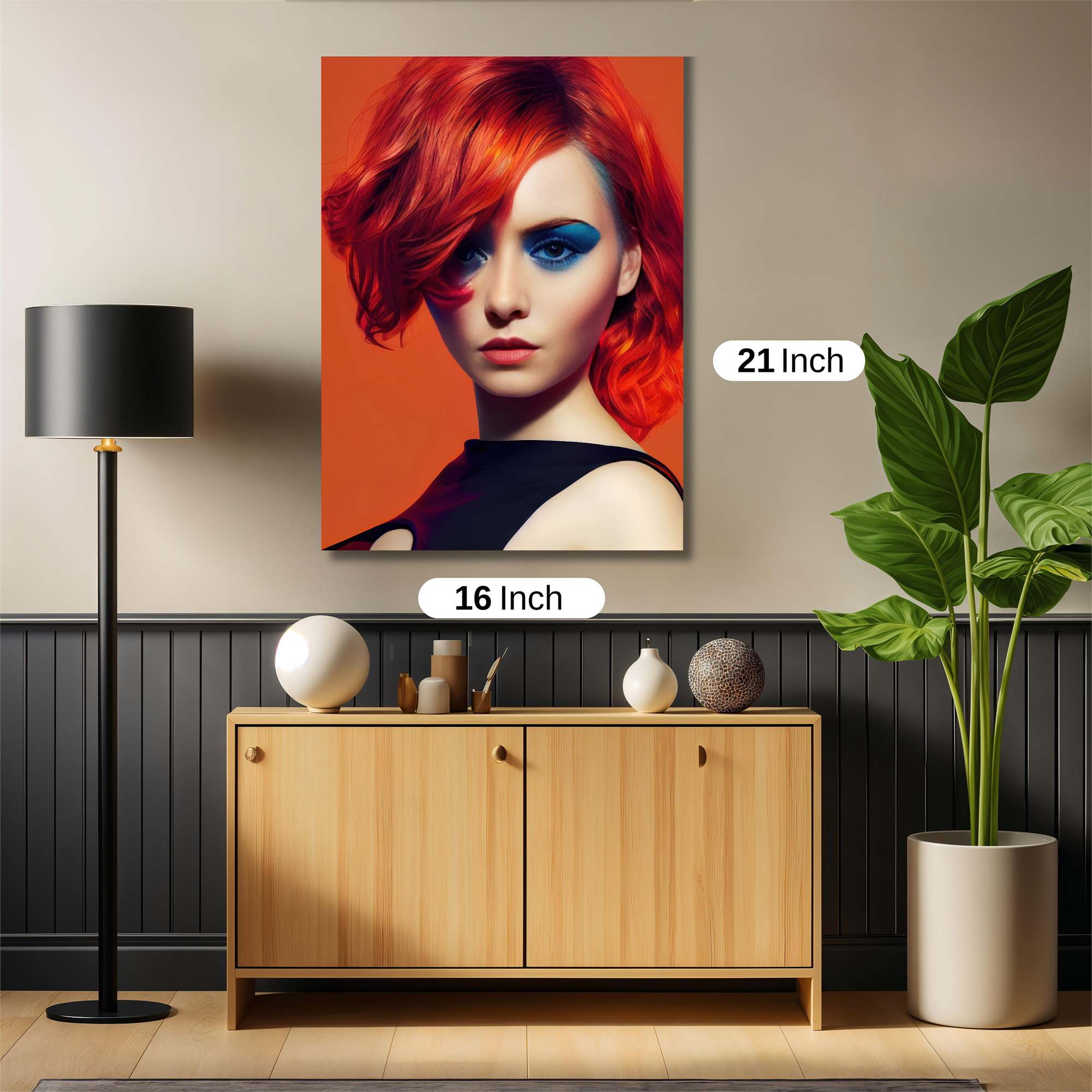 Fiery Whimsy Safe Wall Magnetic / M