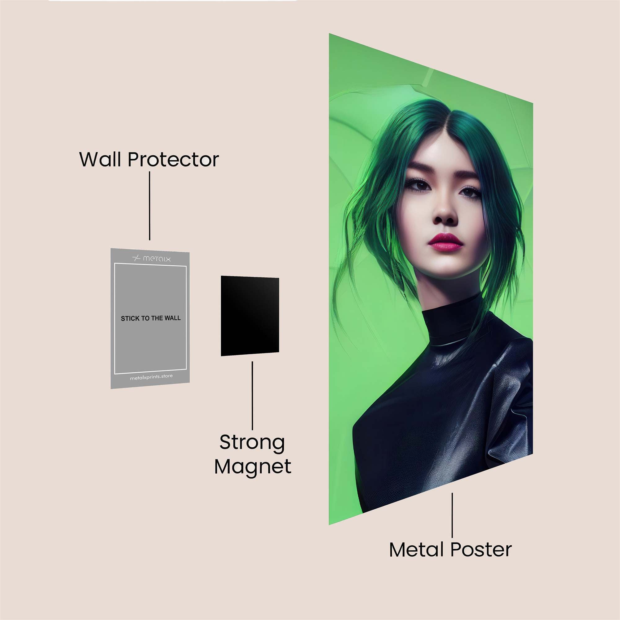 Emerald Enigma Safe Wall Magnetic / M