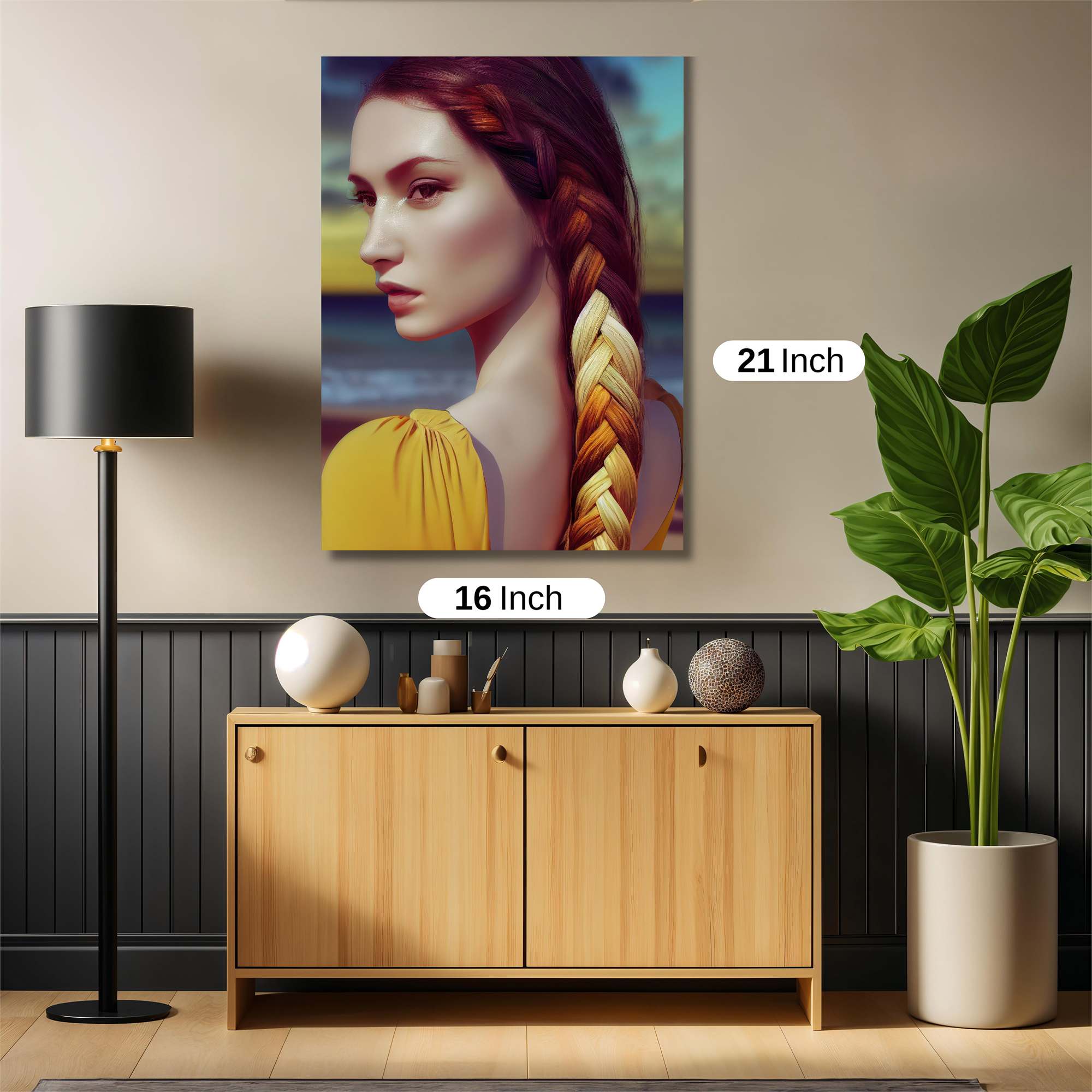 Sunset Serenity Safe Wall Magnetic / M