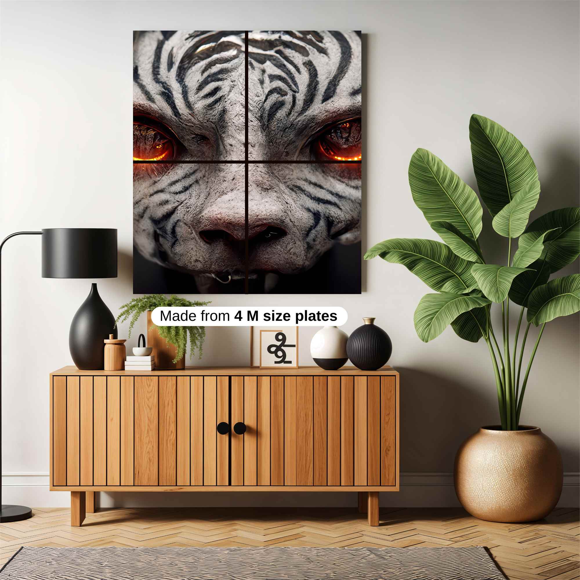 Tiger Glow Safe Wall Magnetic / M