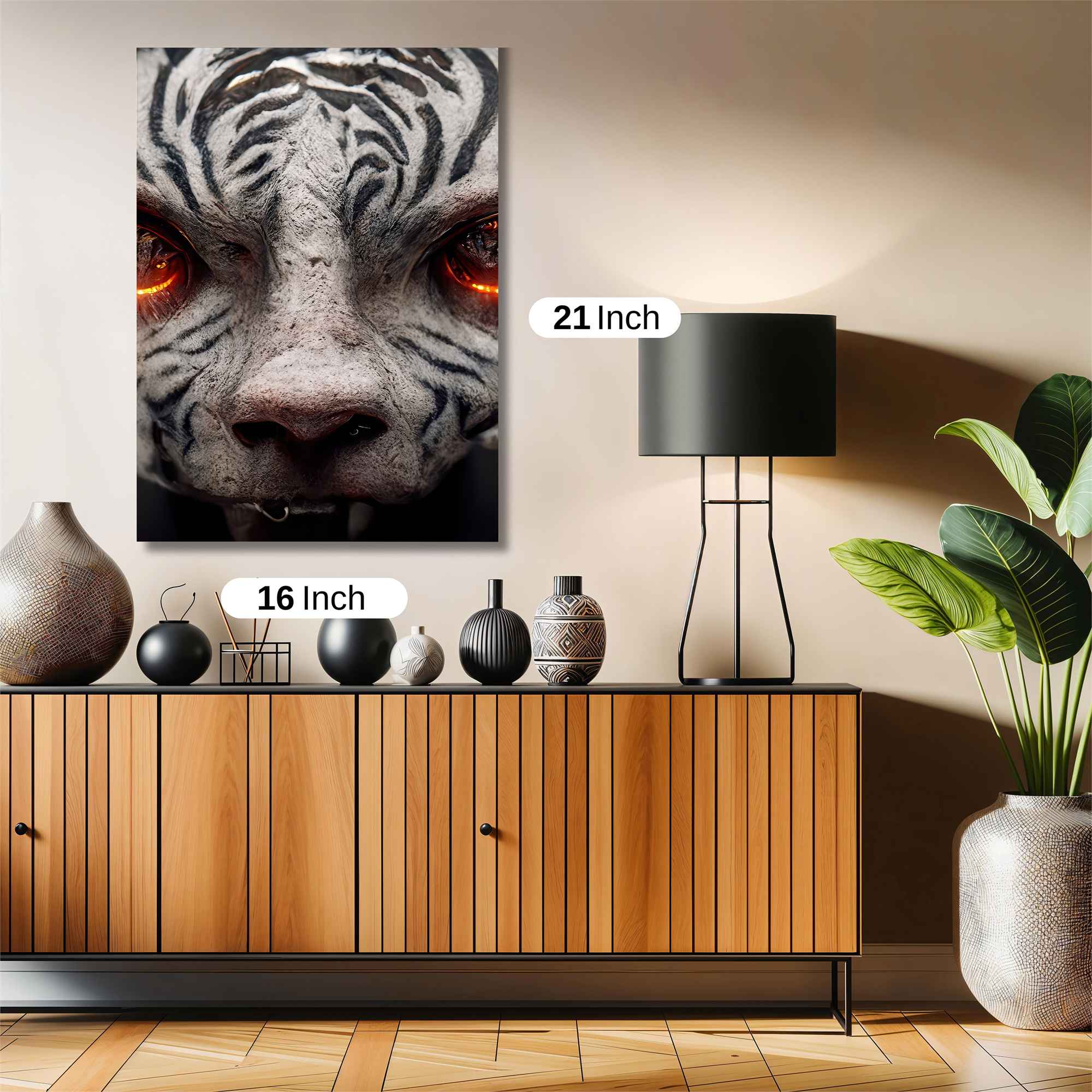Tiger Glow Safe Wall Magnetic / M