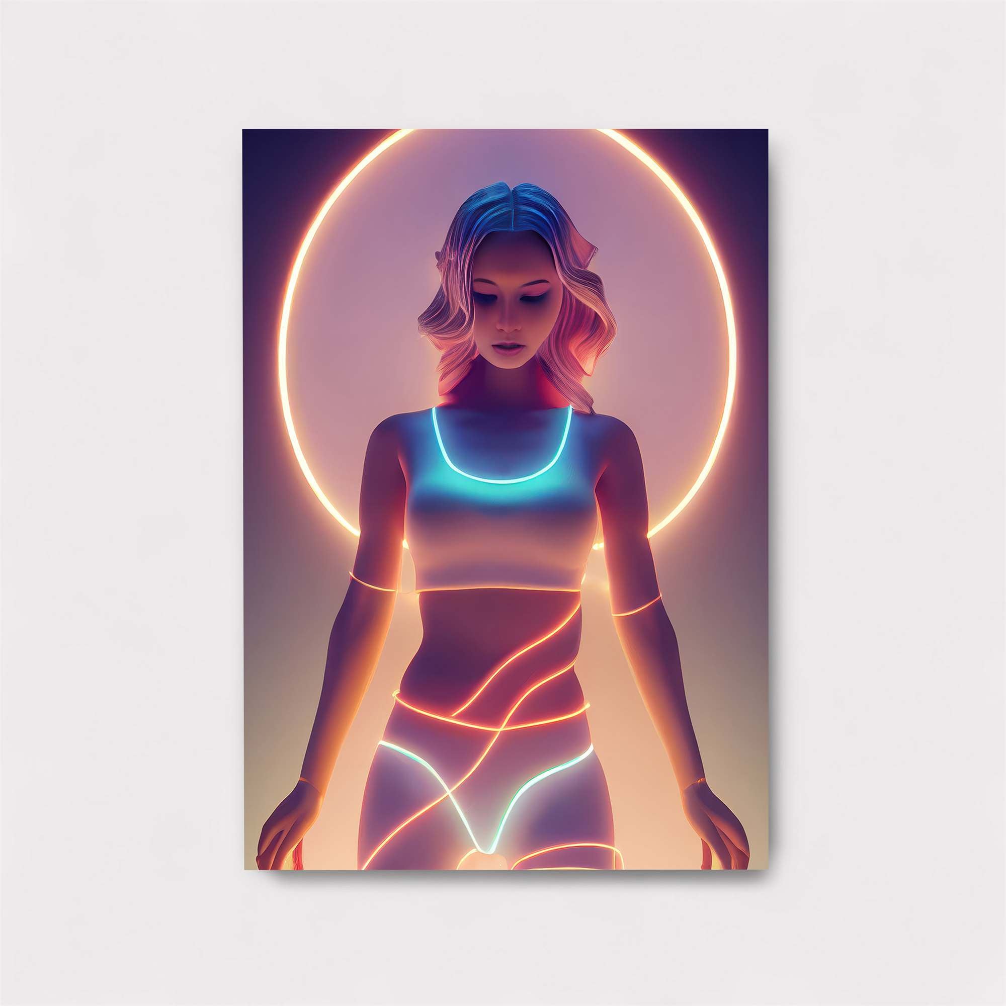 Neon Serenity Safe Wall Magnetic / M