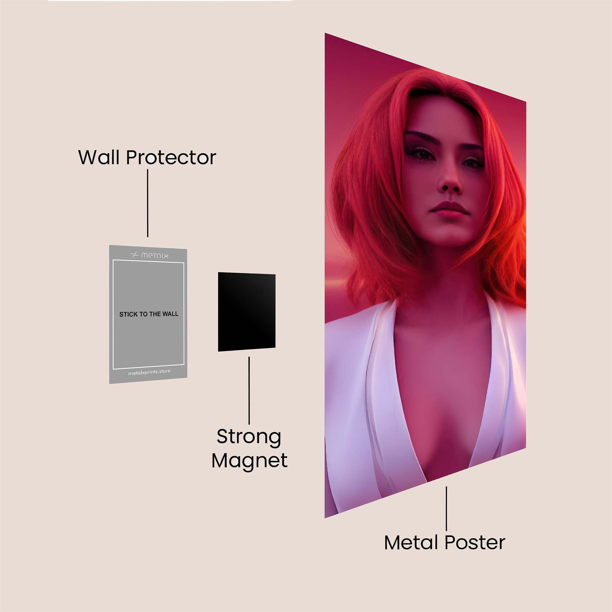 Mystique Enigma Safe Wall Magnetic / M