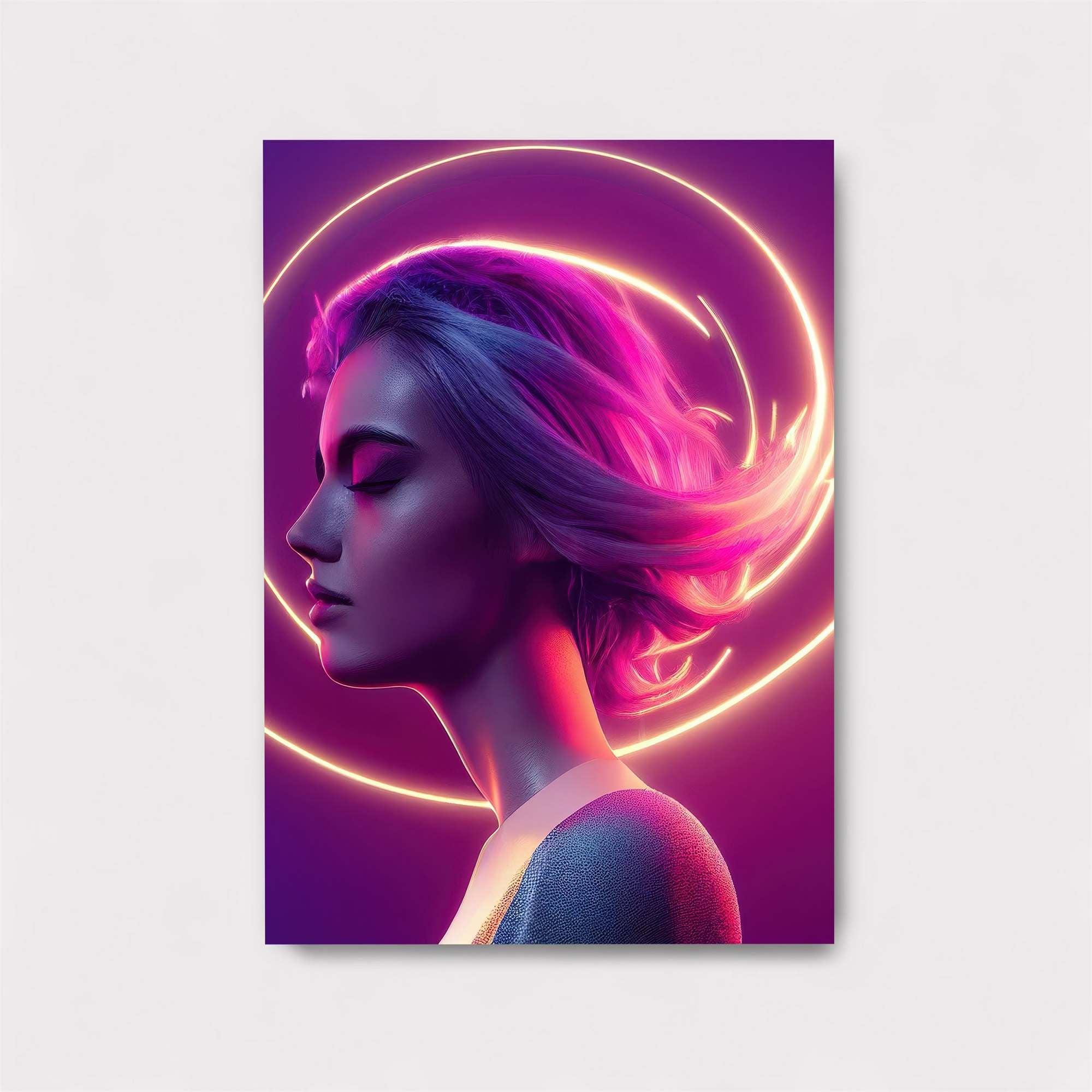 Neon Serenity Safe Wall Magnetic / M