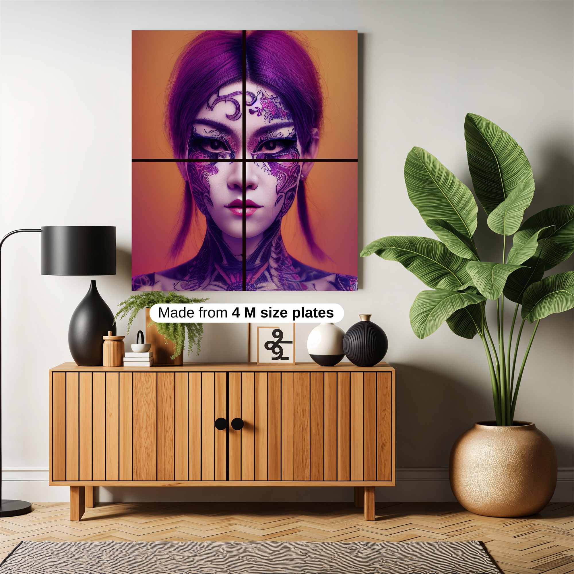 Violet Enigma Safe Wall Magnetic / M