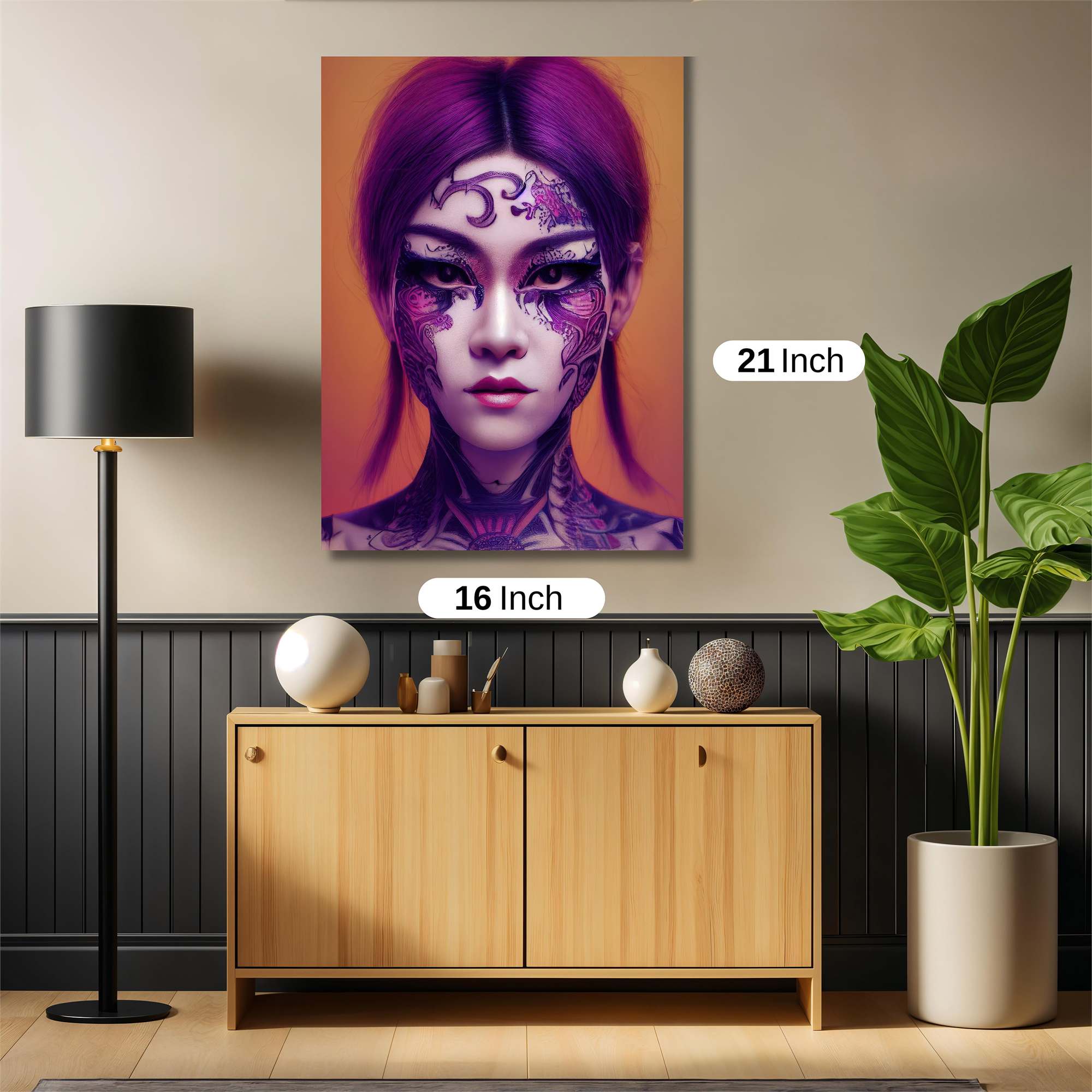 Violet Enigma Safe Wall Magnetic / M