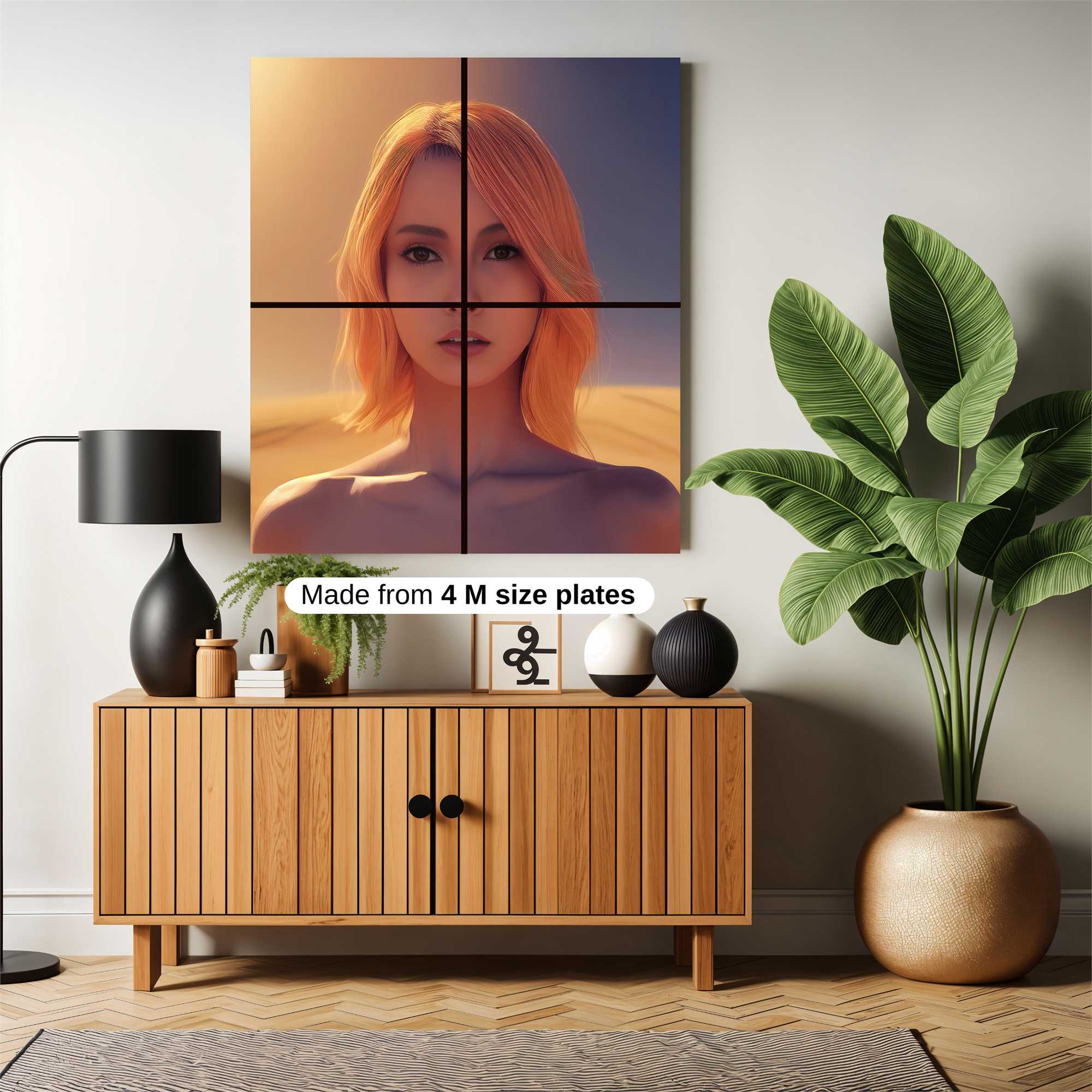Sunset Serenity Safe Wall Magnetic / M