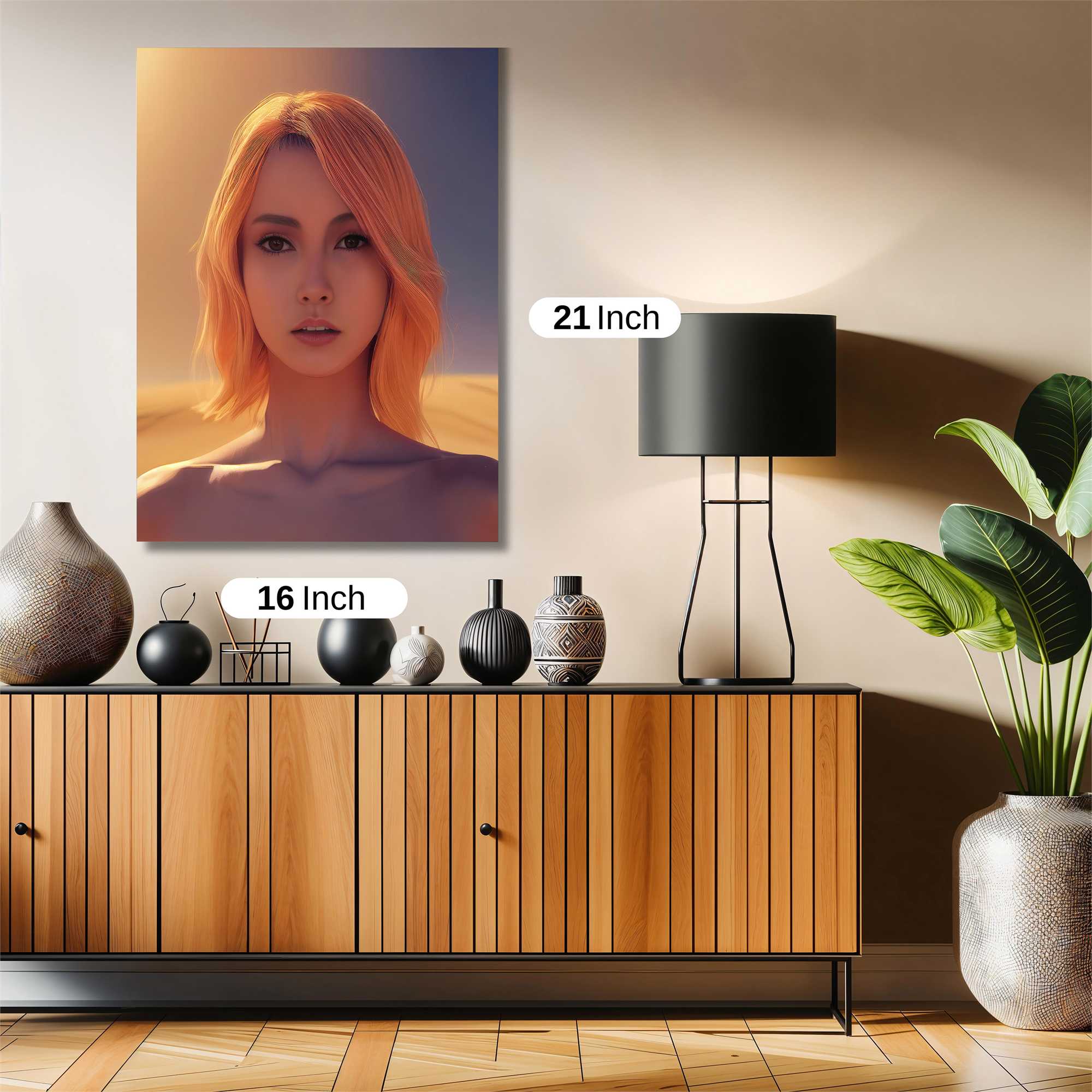 Sunset Serenity Safe Wall Magnetic / M