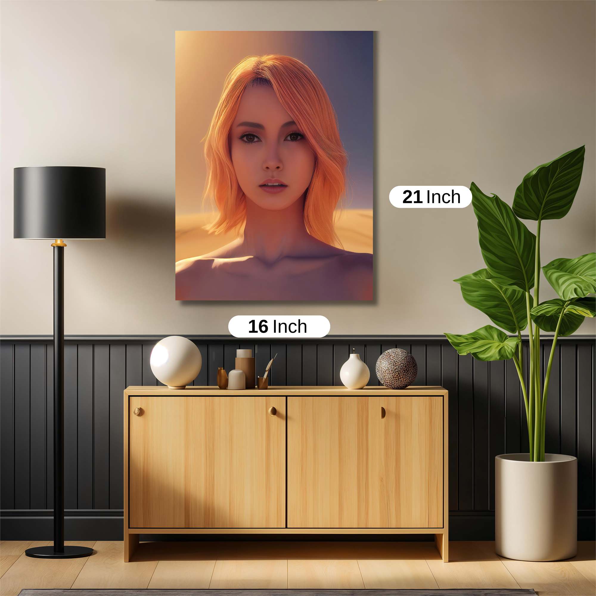 Sunset Serenity Safe Wall Magnetic / M