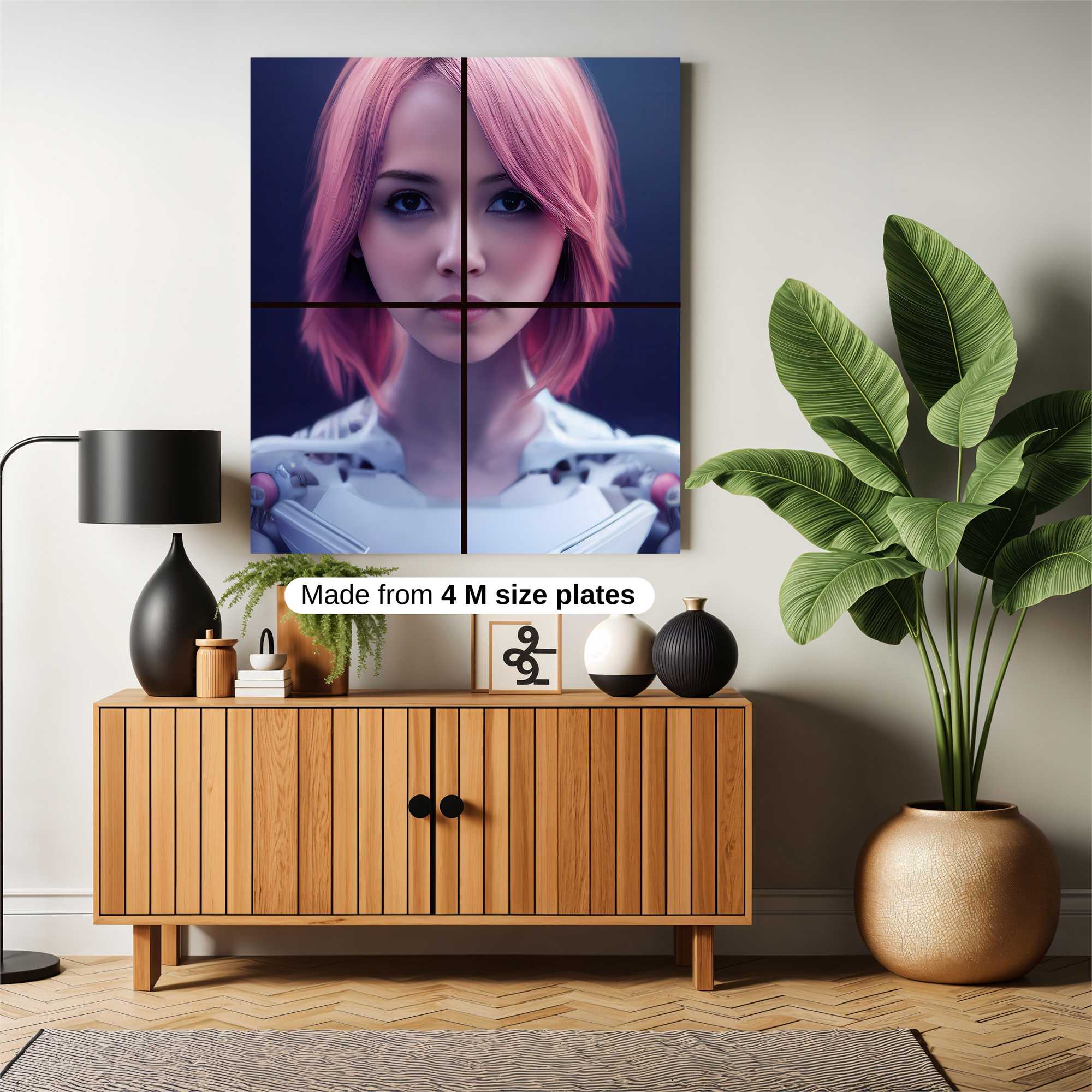 Cyber Serenity Safe Wall Magnetic / M