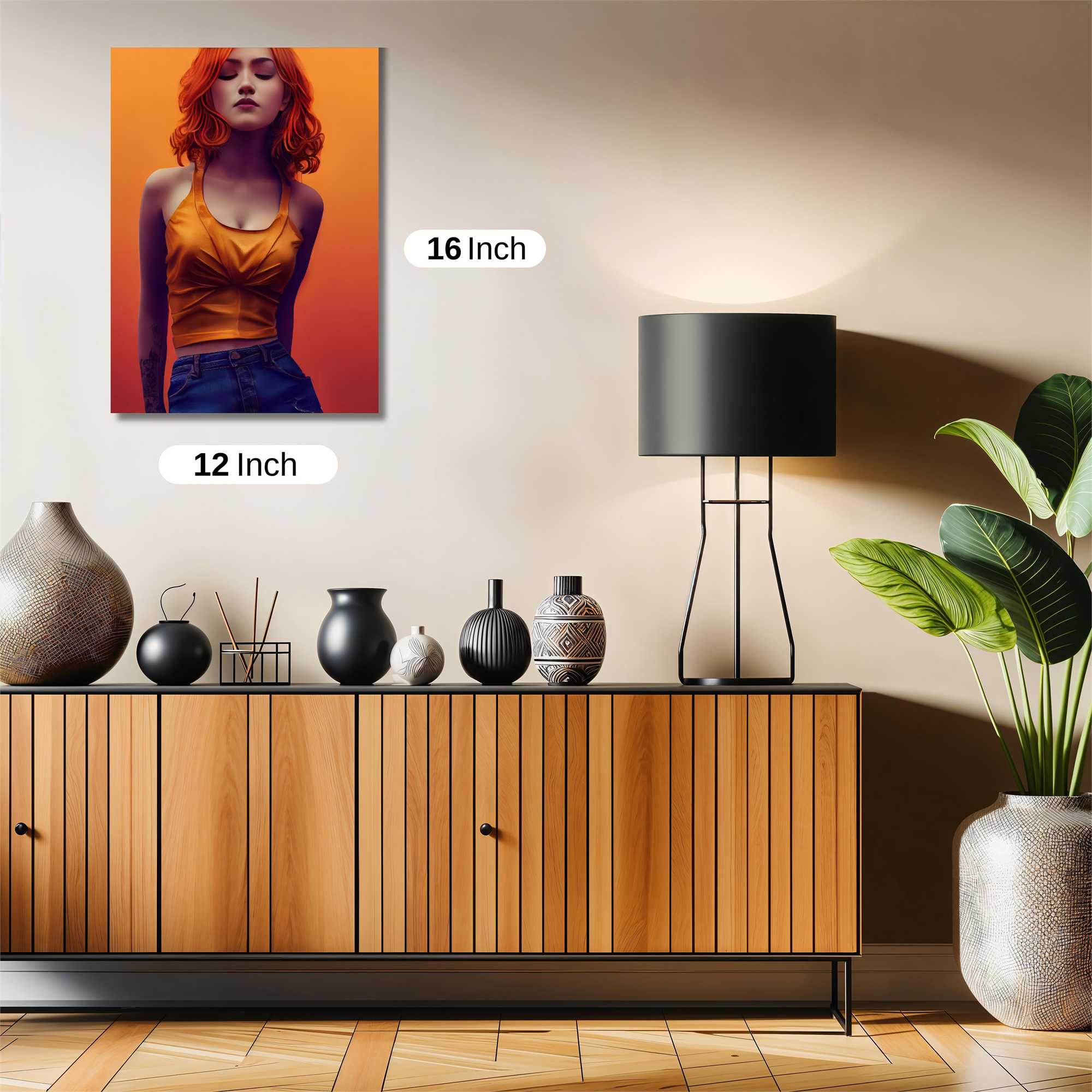 Fiery Serenity Safe Wall Magnetic / M