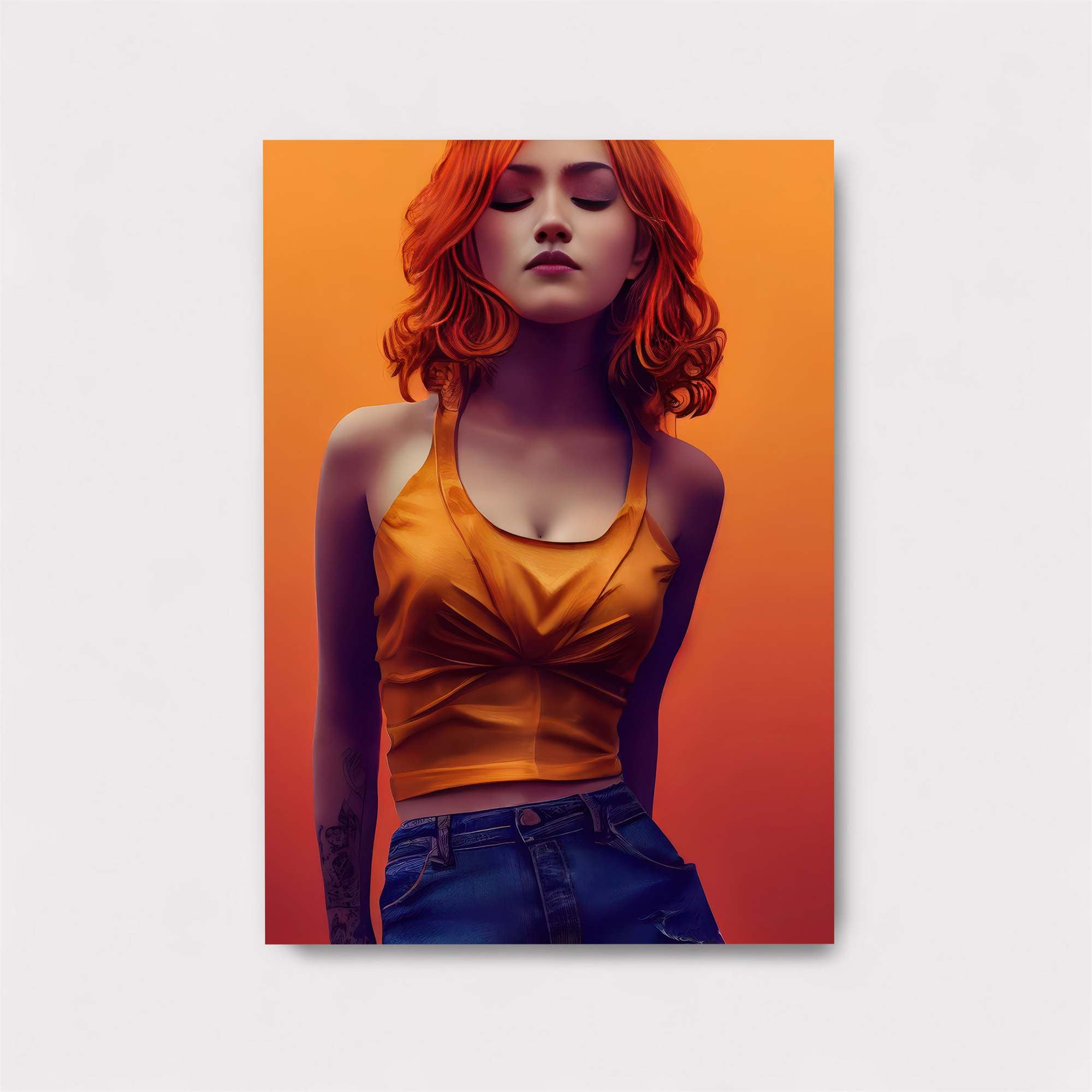 Fiery Serenity Safe Wall Magnetic / M