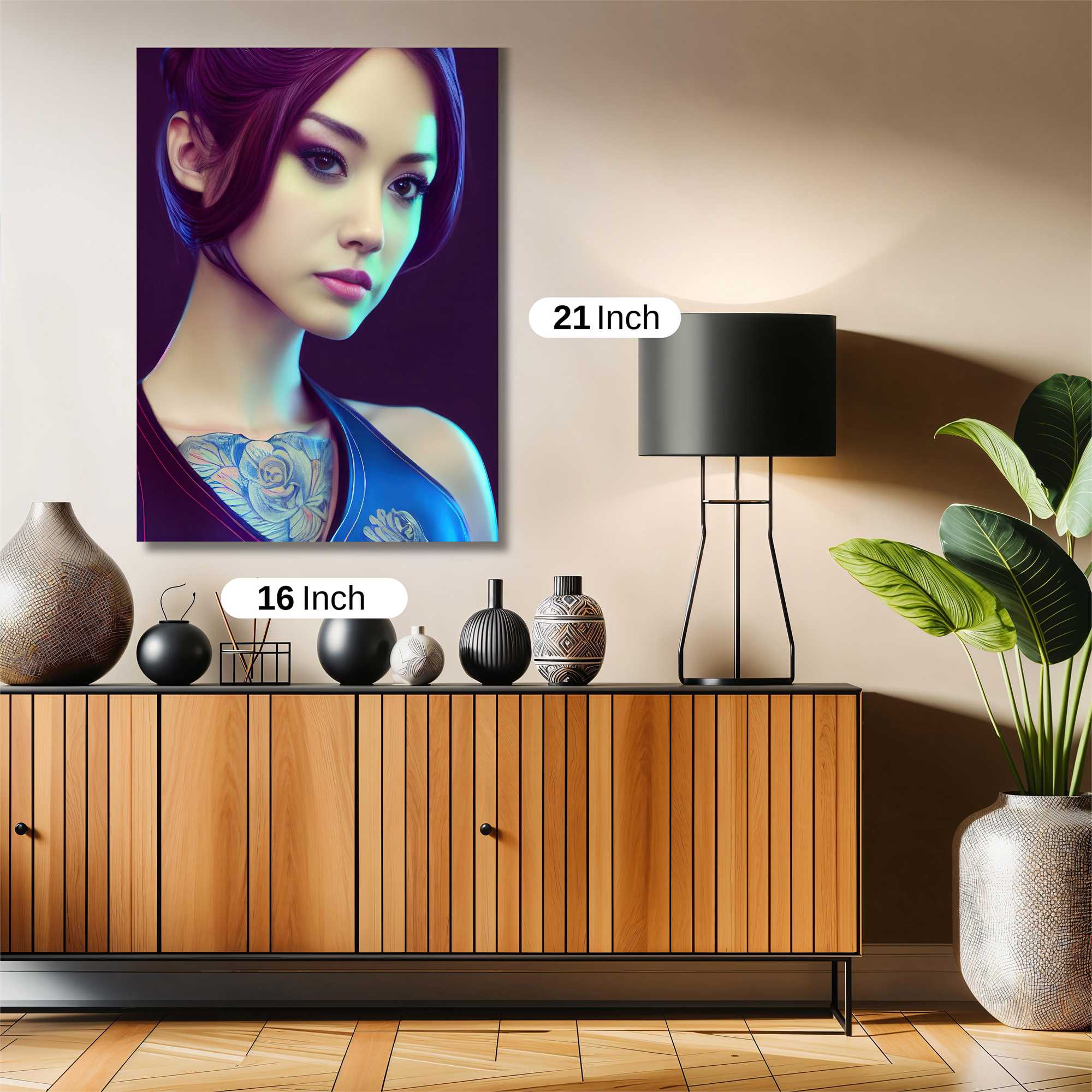 Violet Enigma Safe Wall Magnetic / M
