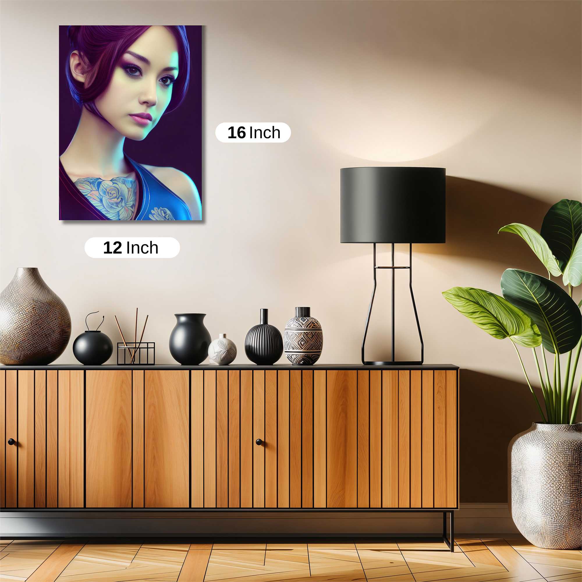Violet Enigma Safe Wall Magnetic / M