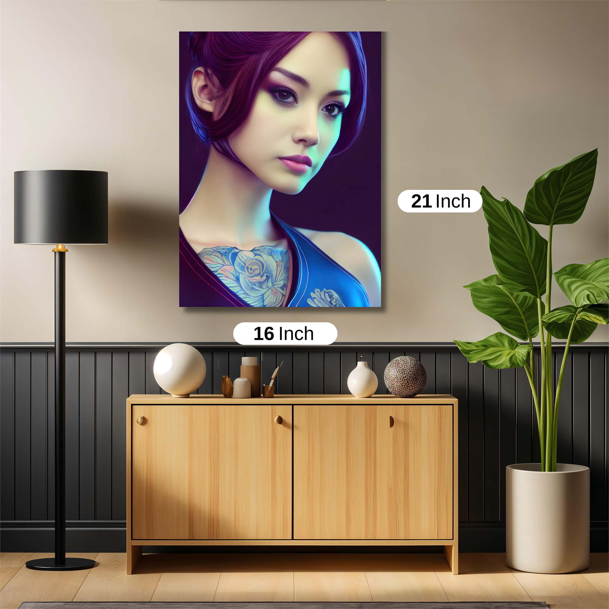 Violet Enigma Safe Wall Magnetic / M