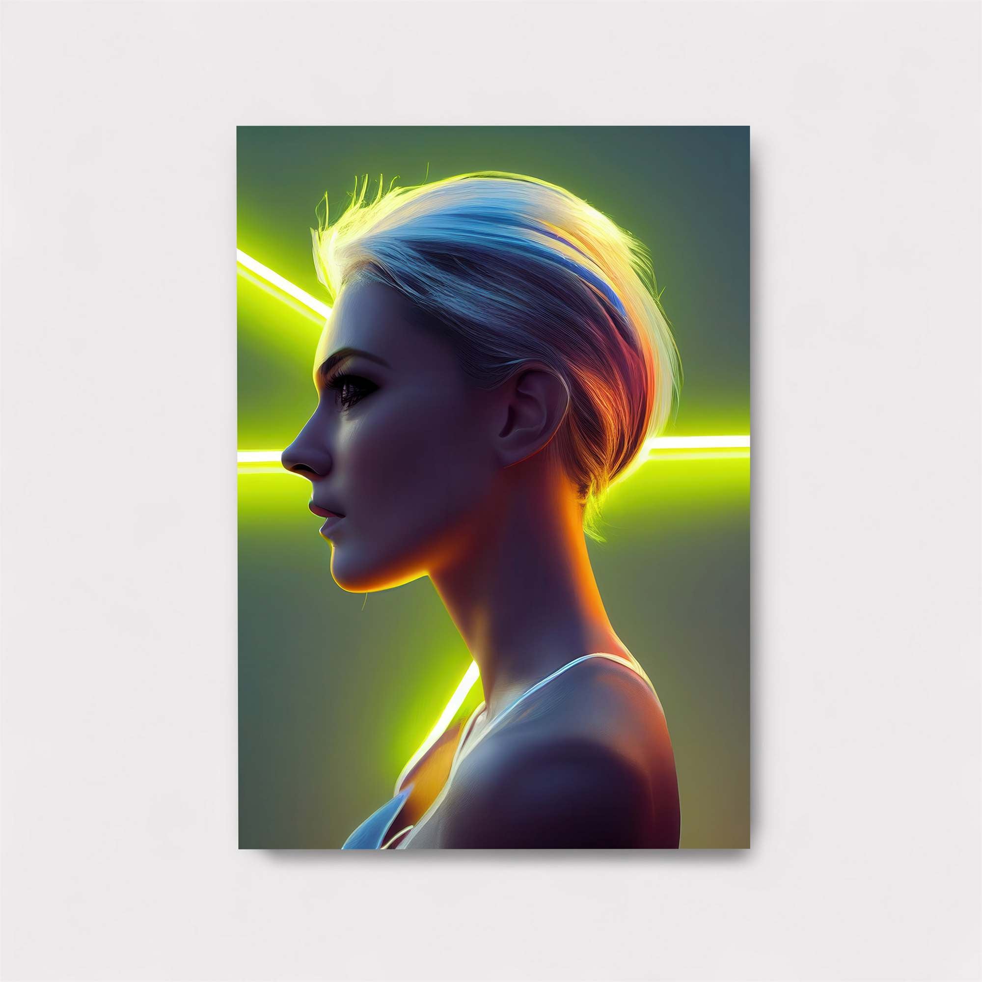 Neon Serenity Safe Wall Magnetic / M