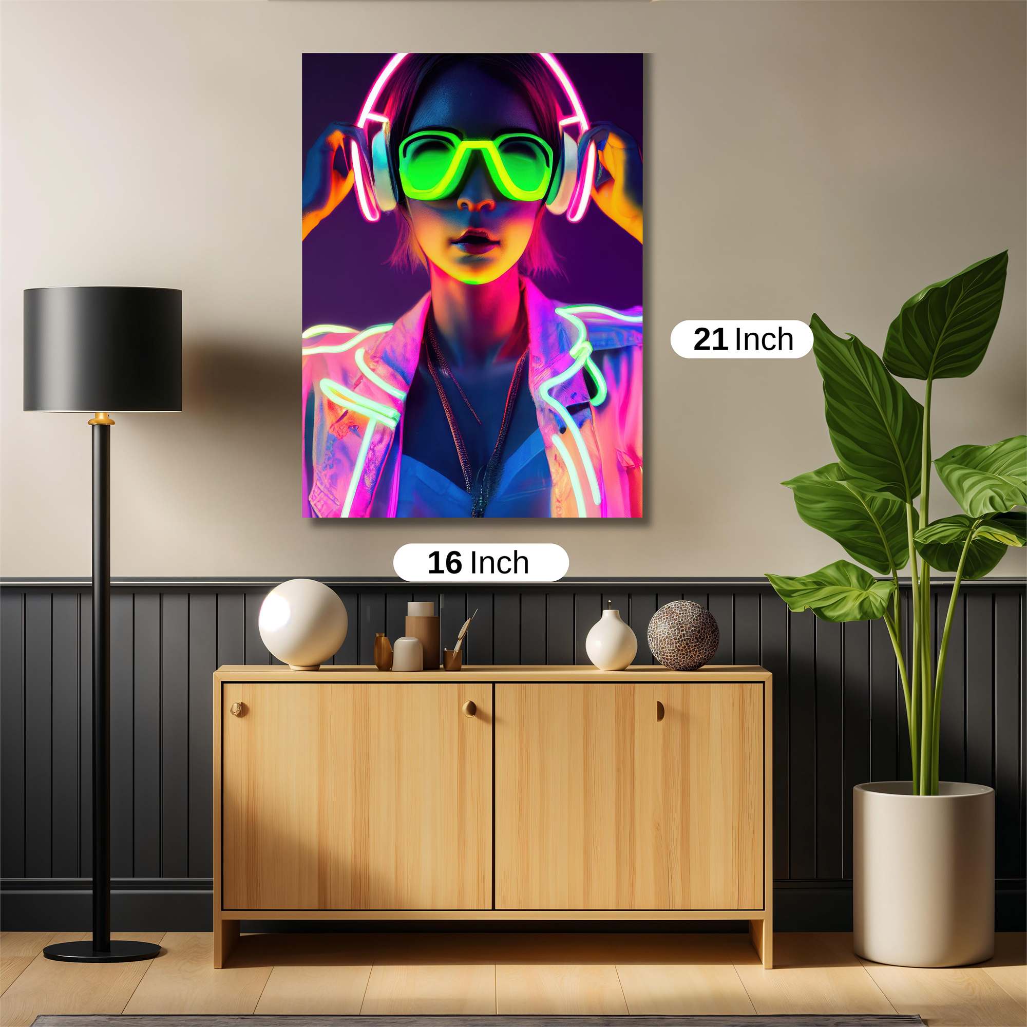 NeonVibe Safe Wall Magnetic / M