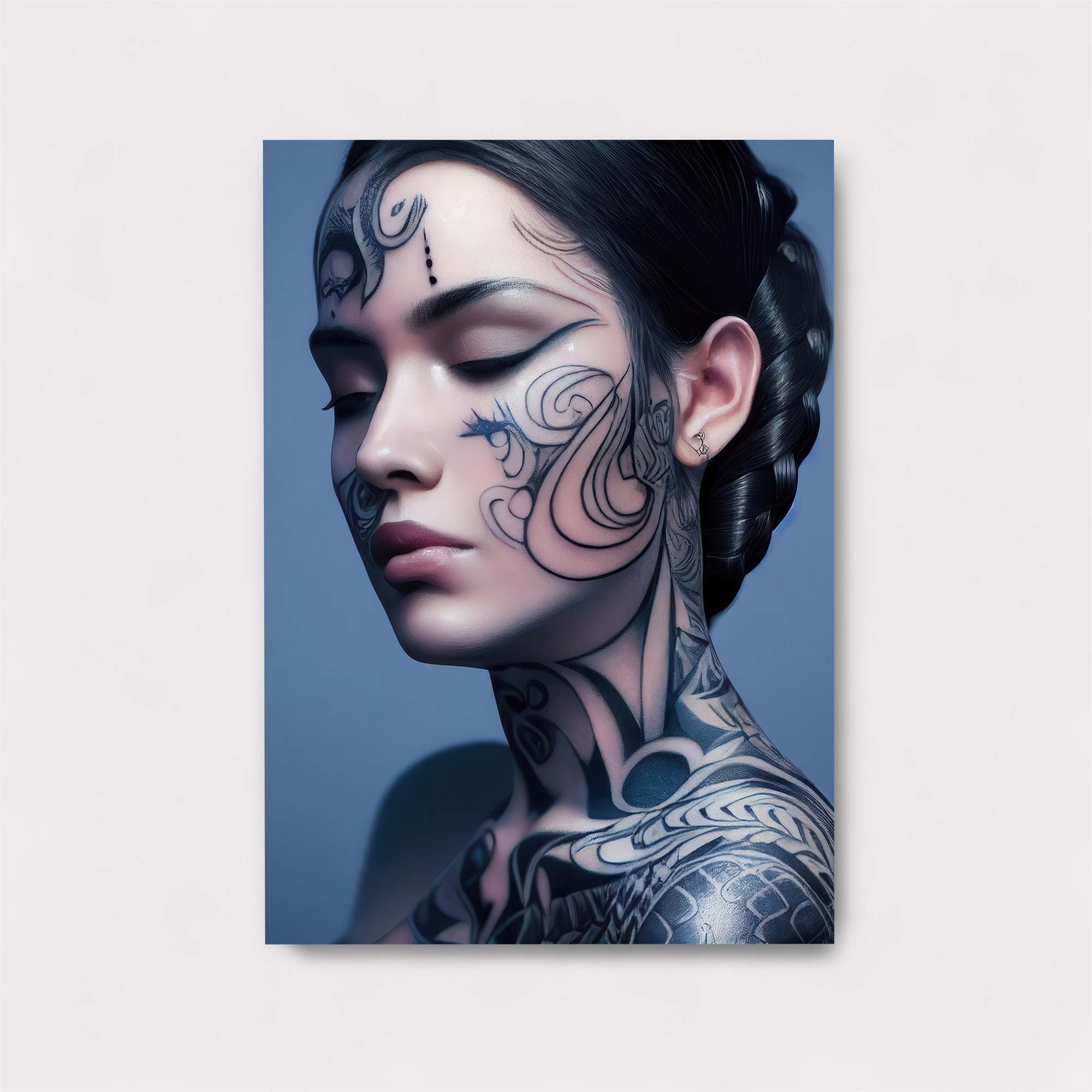 Tattooed Serenity Safe Wall Magnetic / M