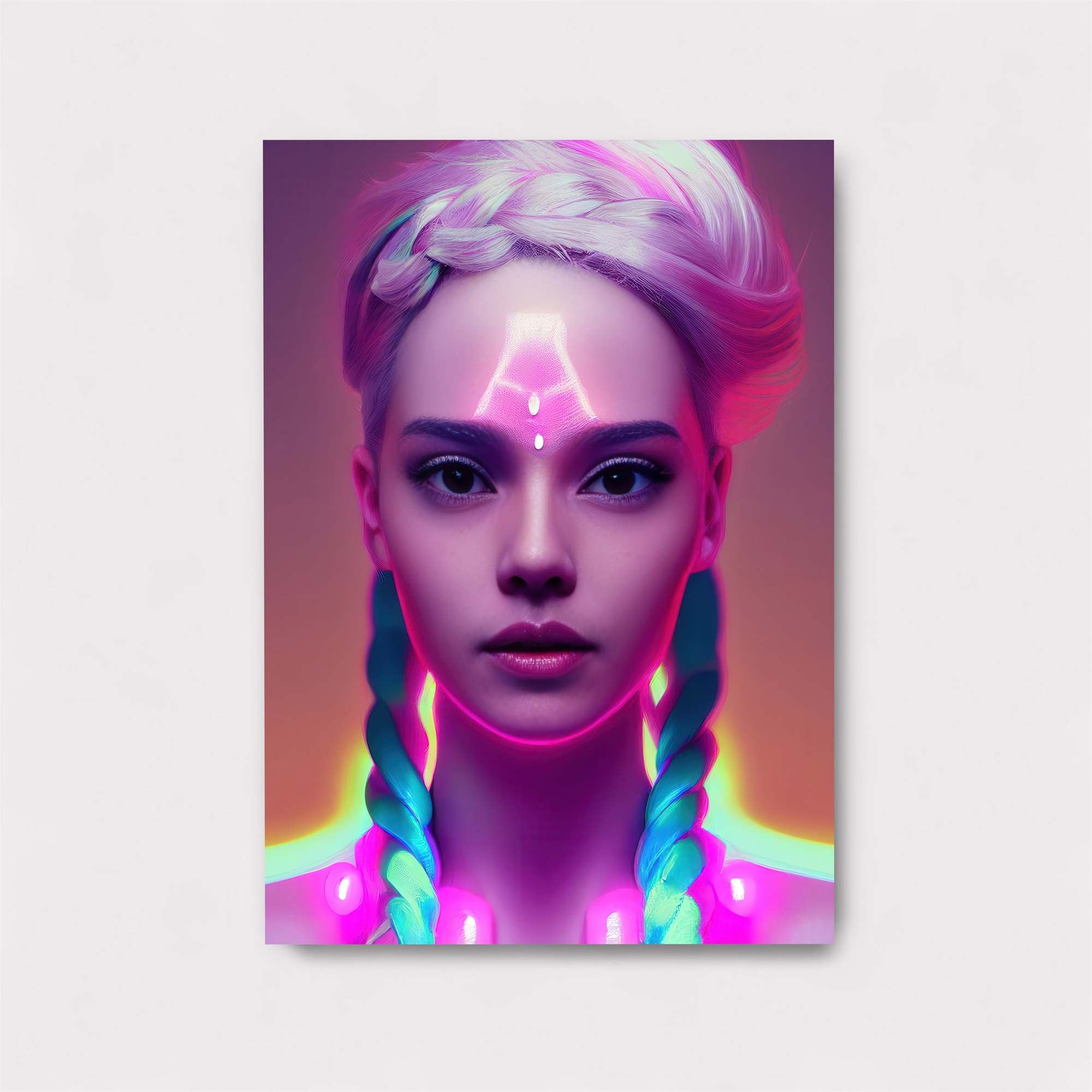 Neon Serenity Safe Wall Magnetic / M