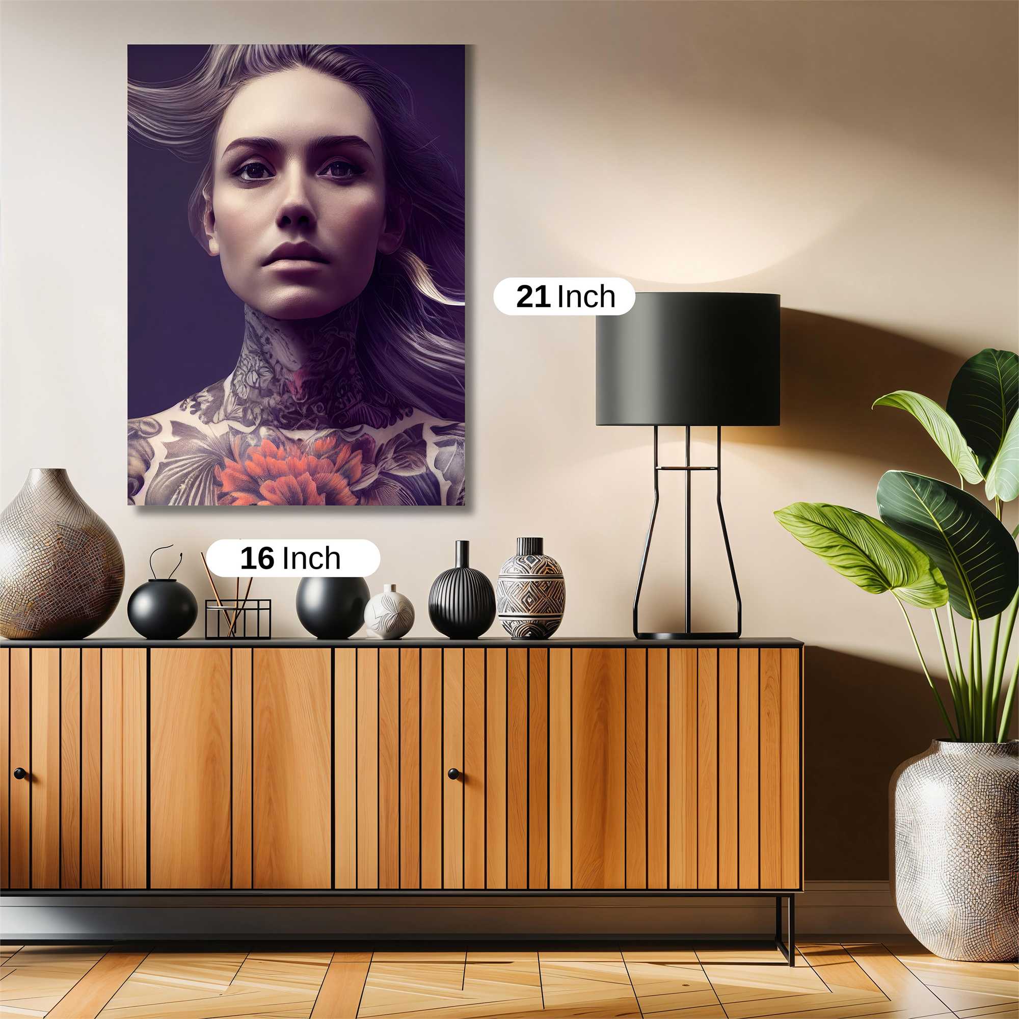 Tattooed Enigma Safe Wall Magnetic / M