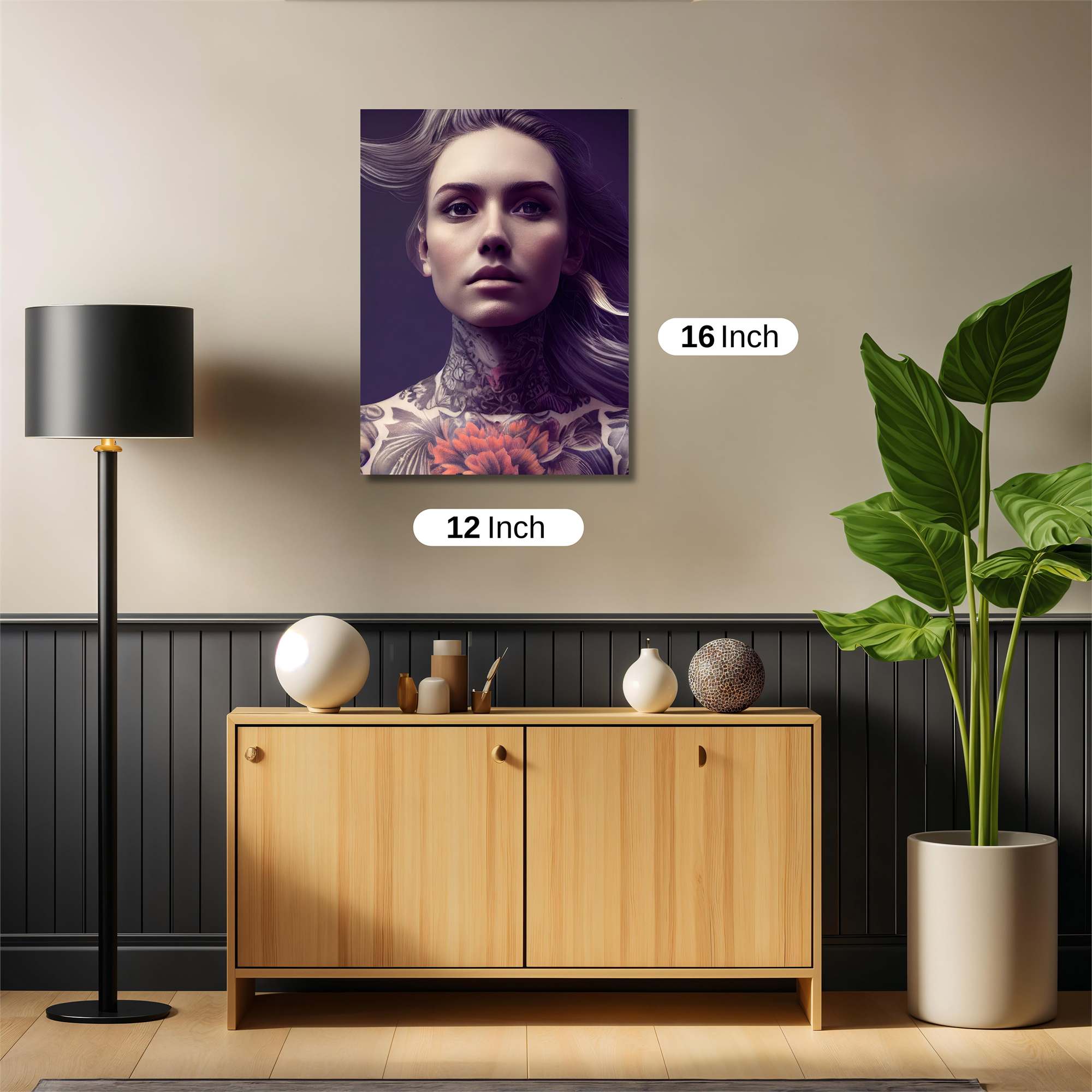 Tattooed Enigma Safe Wall Magnetic / M