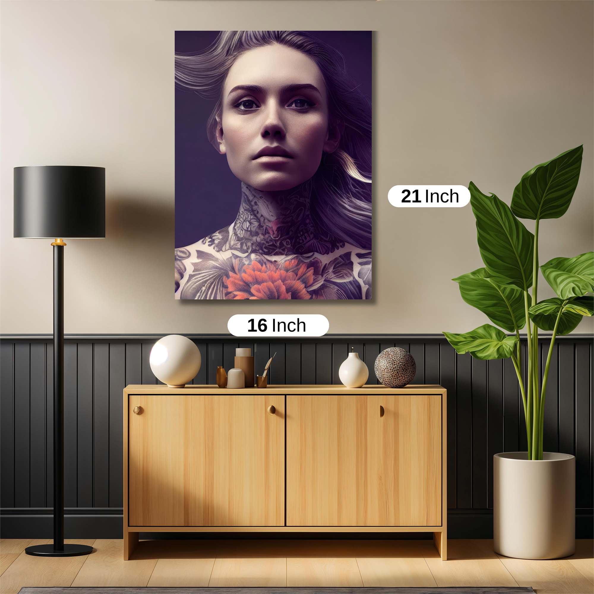 Tattooed Enigma Safe Wall Magnetic / M