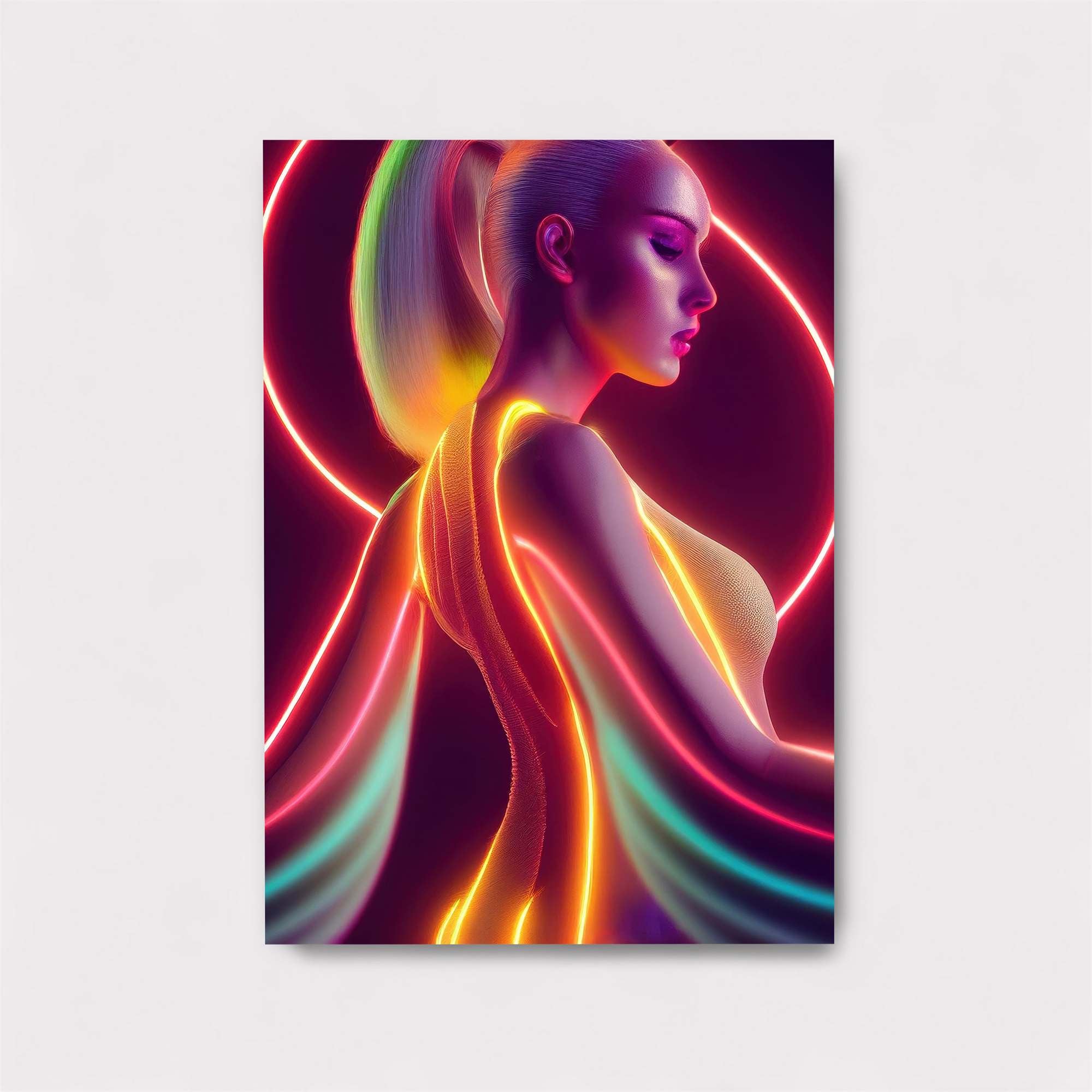 Neon Serenity Safe Wall Magnetic / M