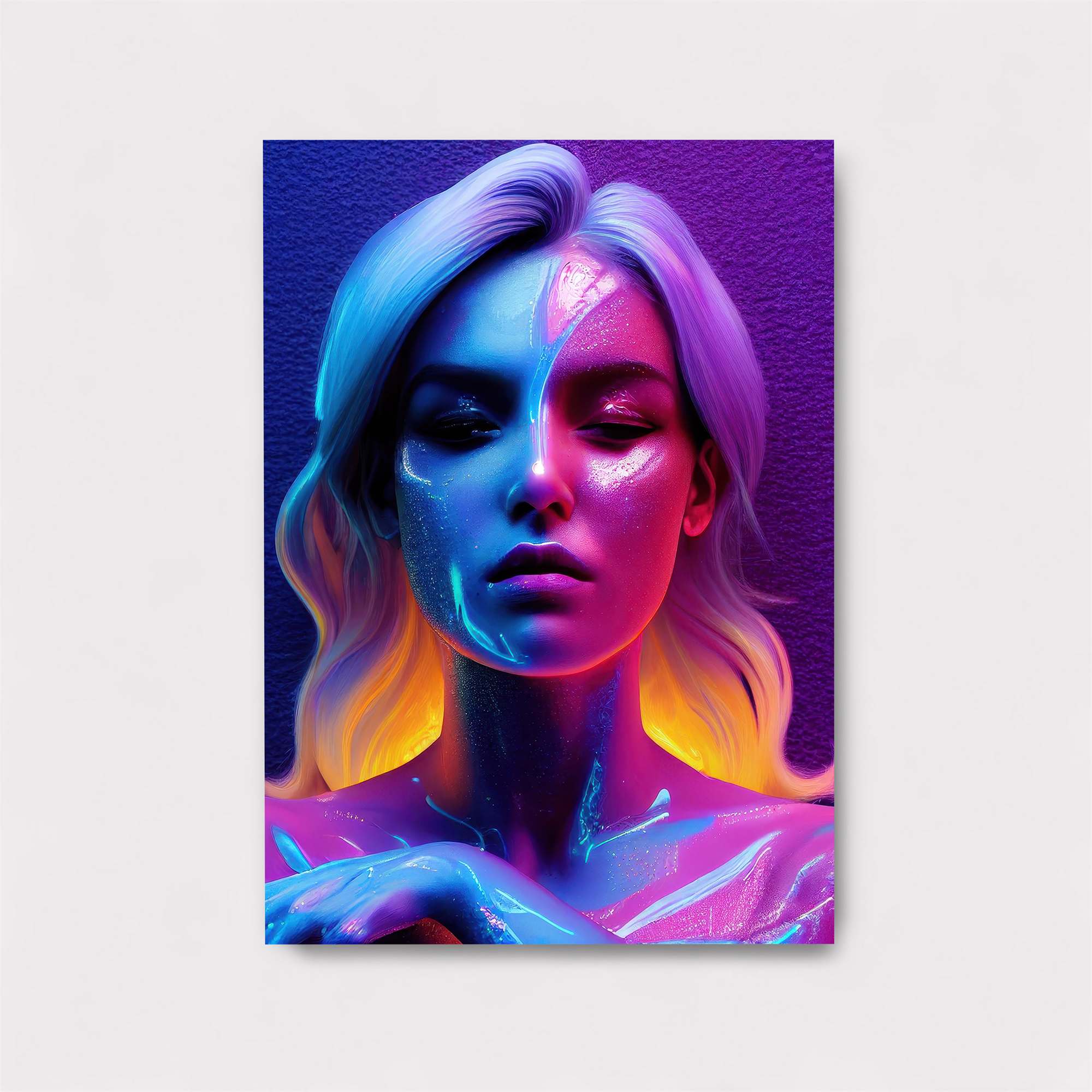 Neon Serenity Safe Wall Magnetic / M