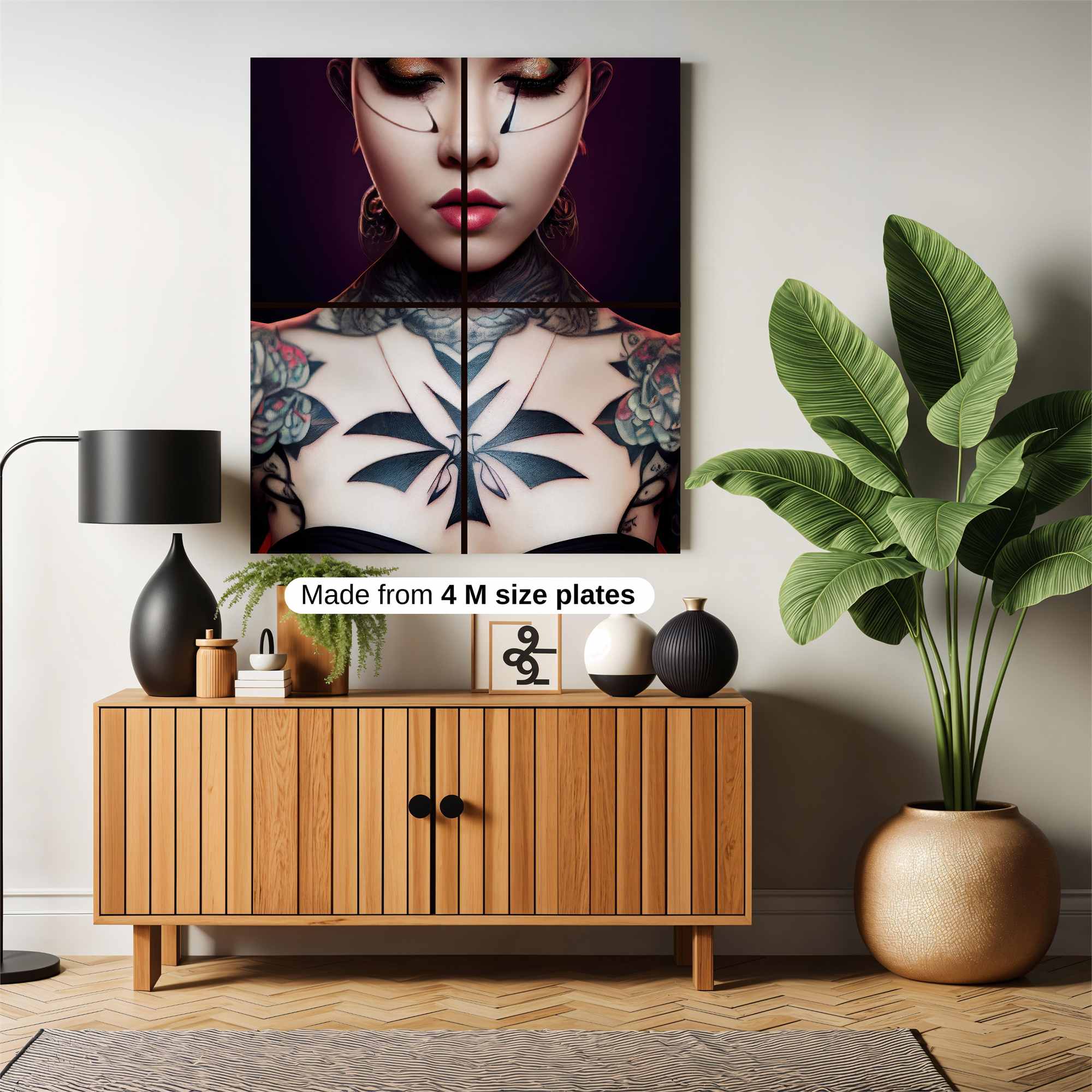 Tattooed Enigma Safe Wall Magnetic / M