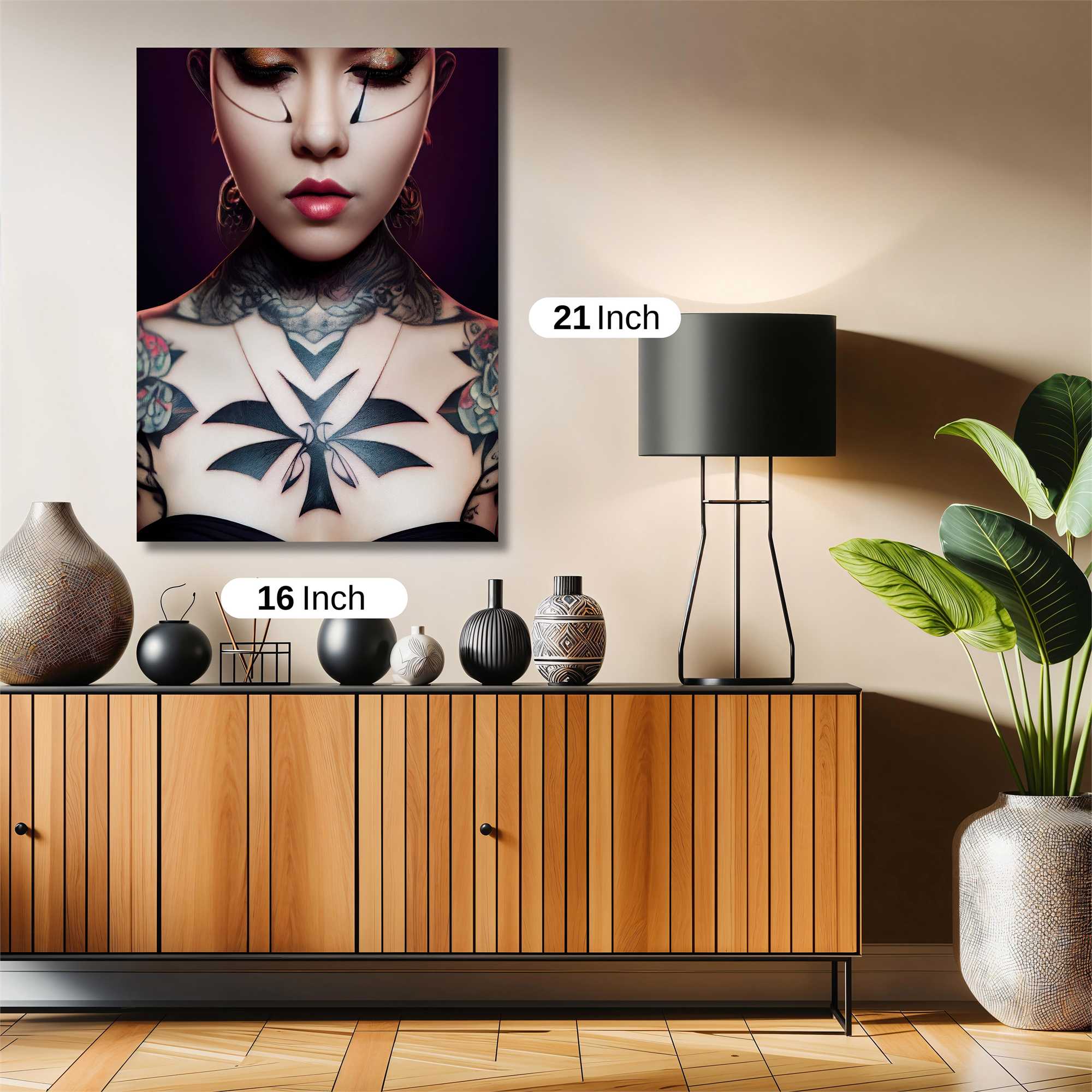 Tattooed Enigma Safe Wall Magnetic / M