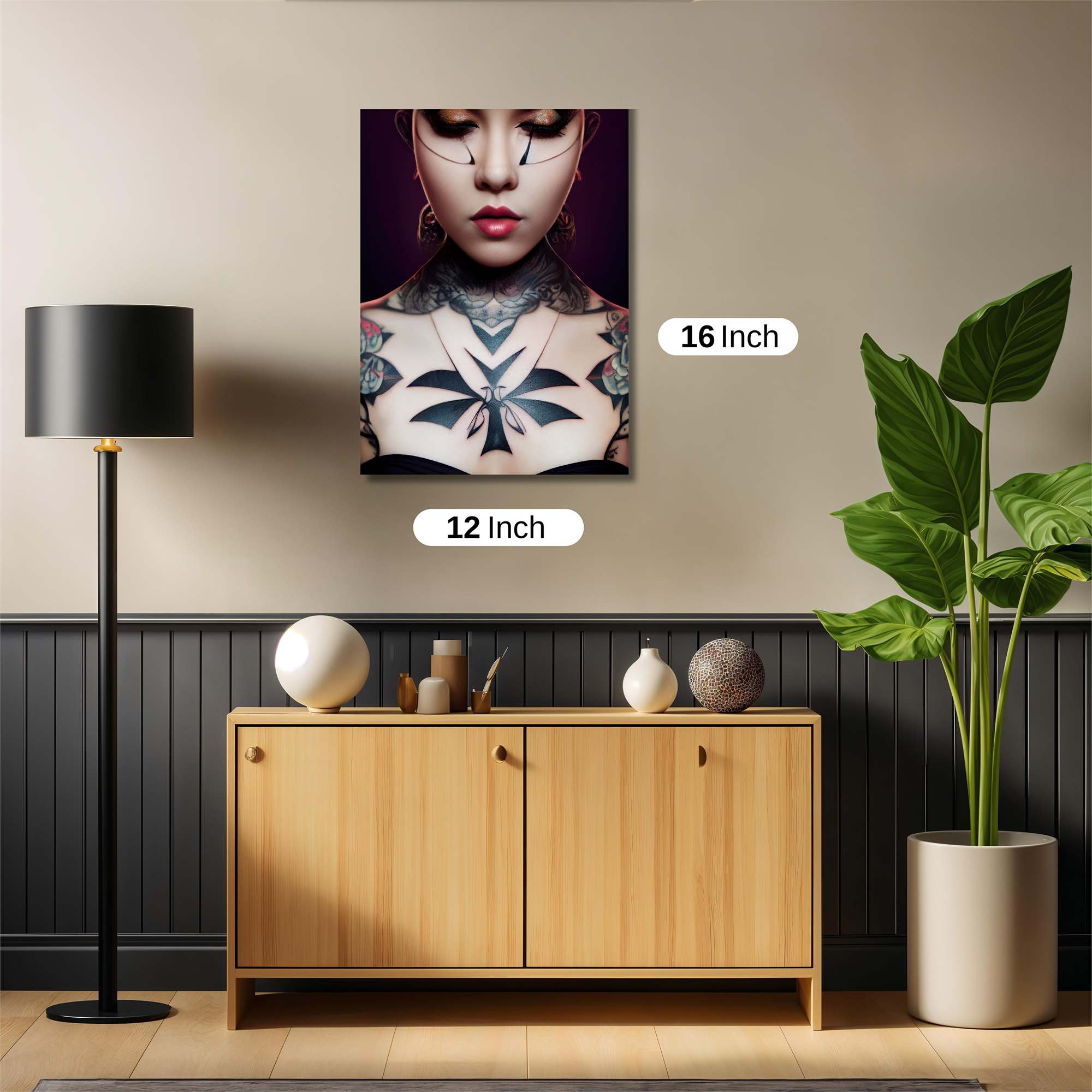 Tattooed Enigma Safe Wall Magnetic / M