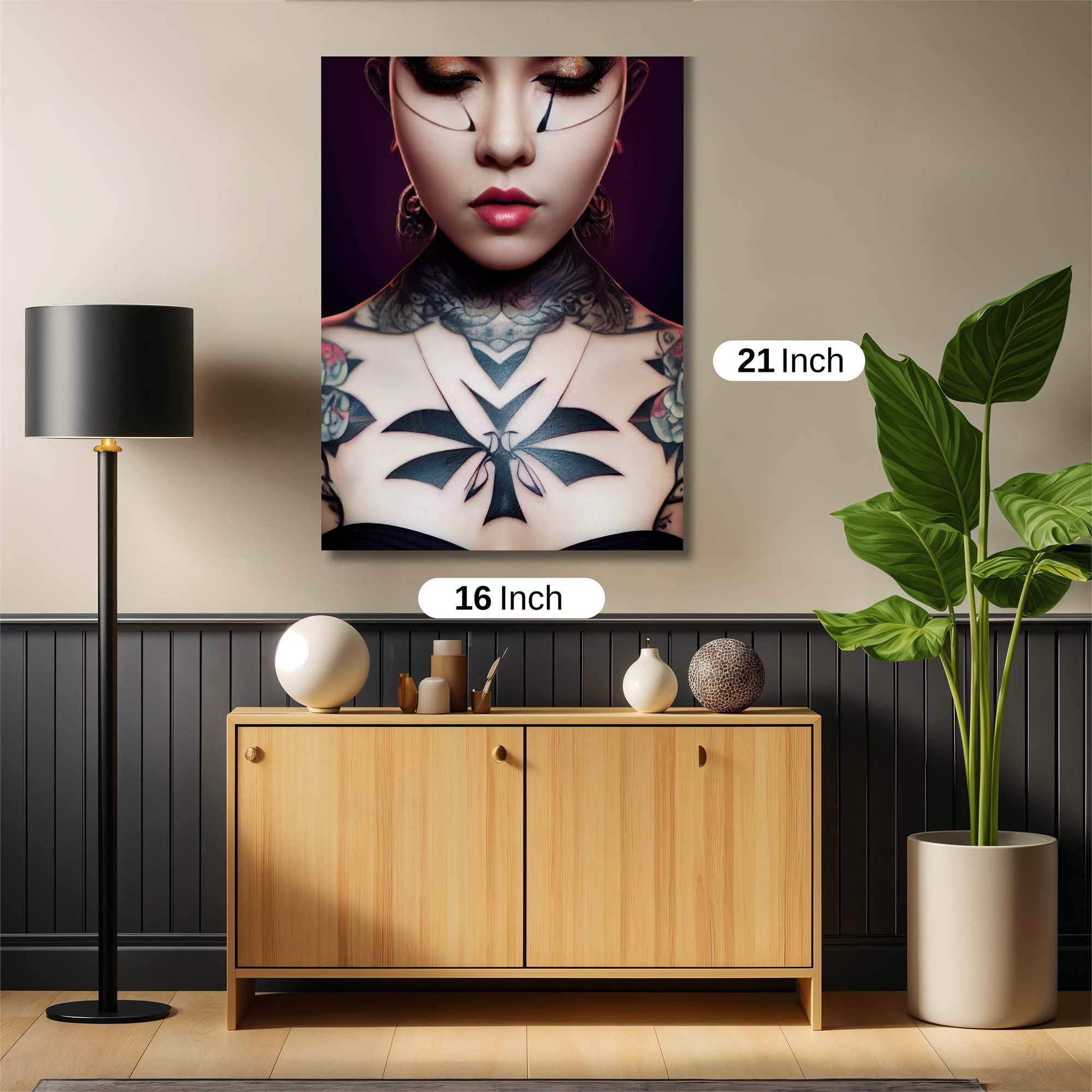 Tattooed Enigma Safe Wall Magnetic / M