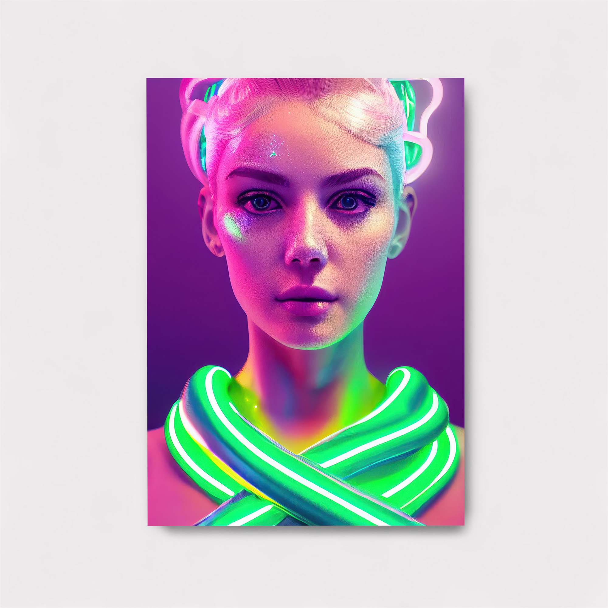 Neon Elegance Safe Wall Magnetic / M