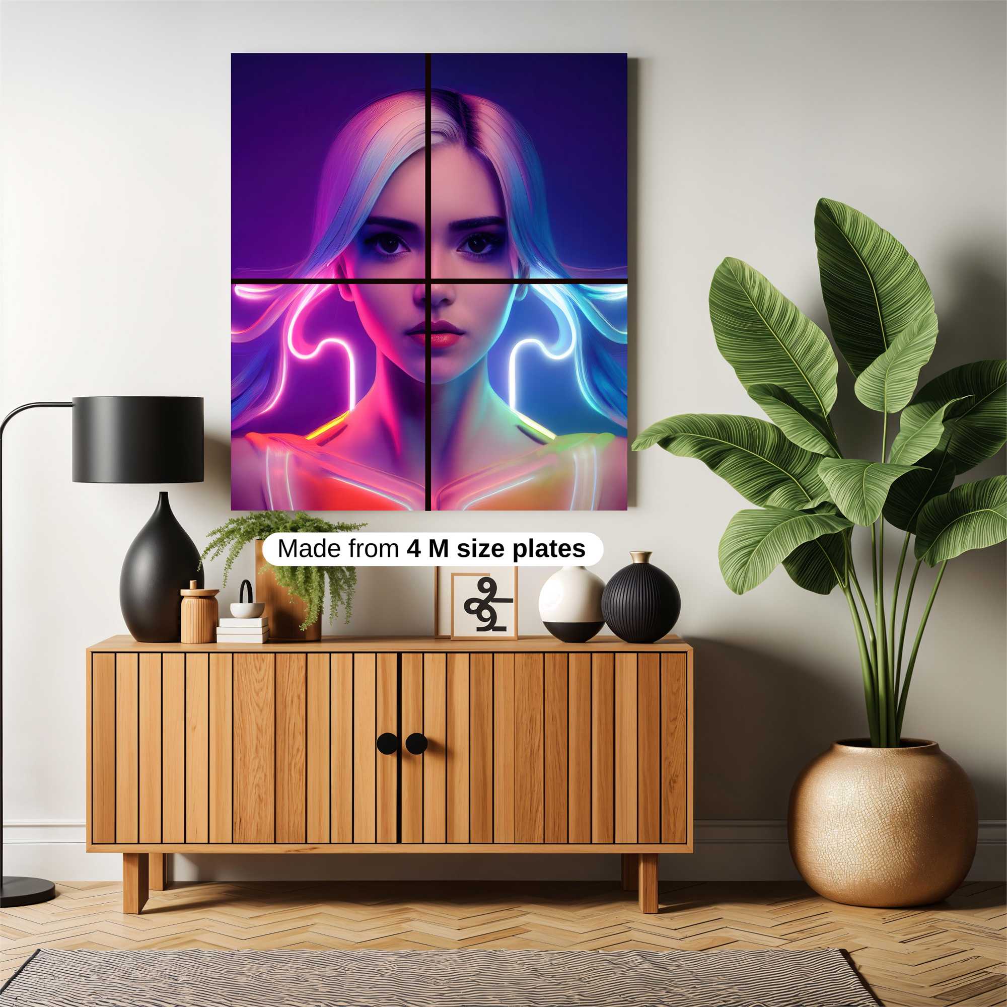 Neon Enigma Safe Wall Magnetic / M