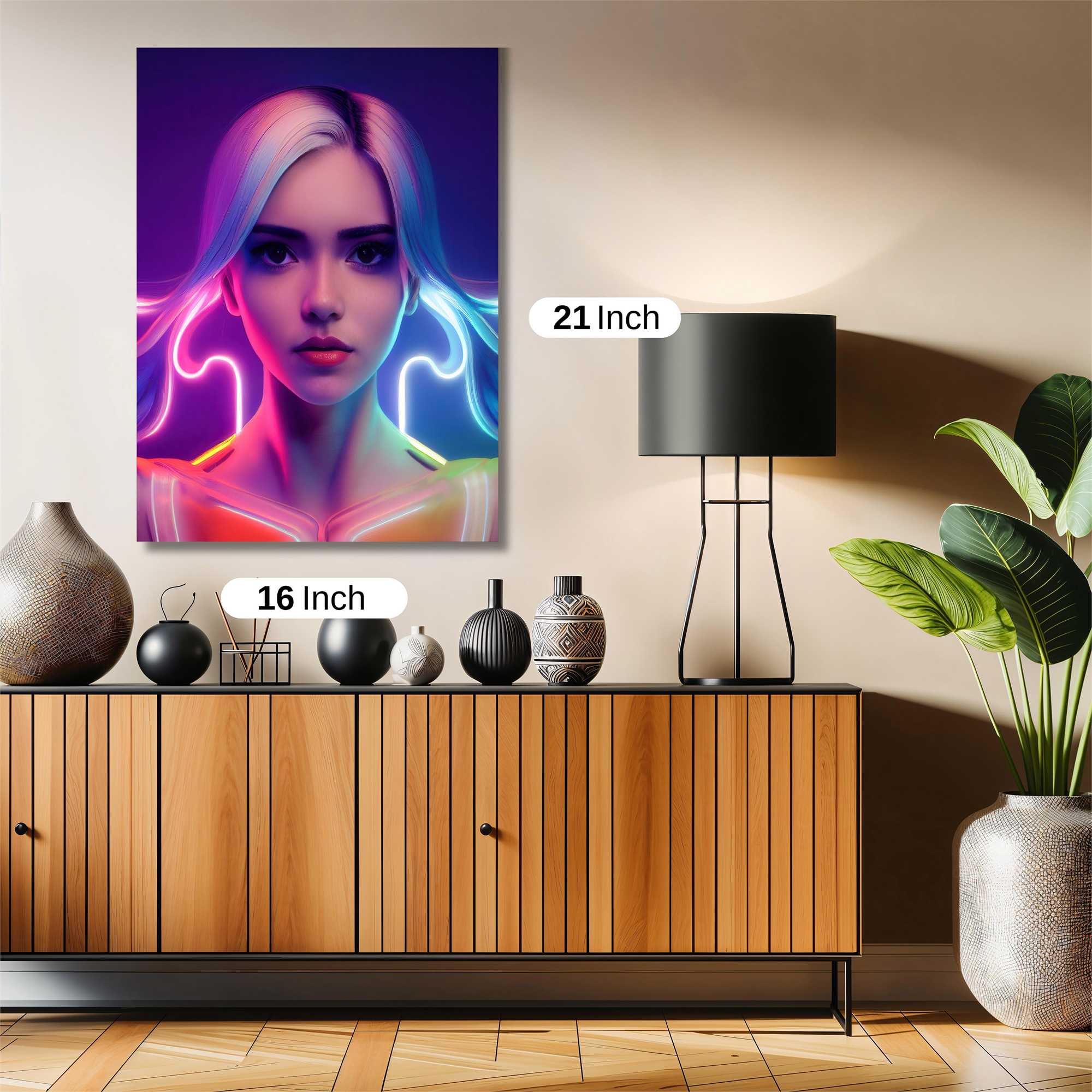 Neon Enigma Safe Wall Magnetic / M